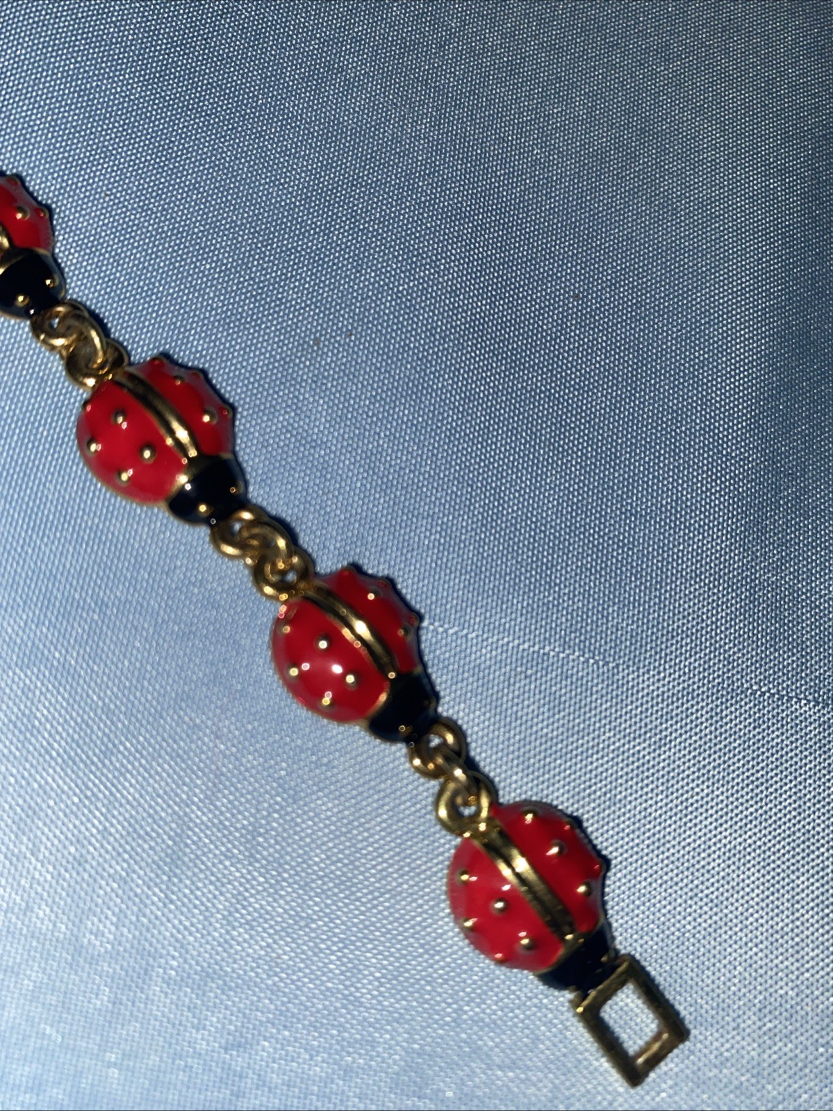 Joan Rivers Collection Ladybug Watch & Bracelet Vintage