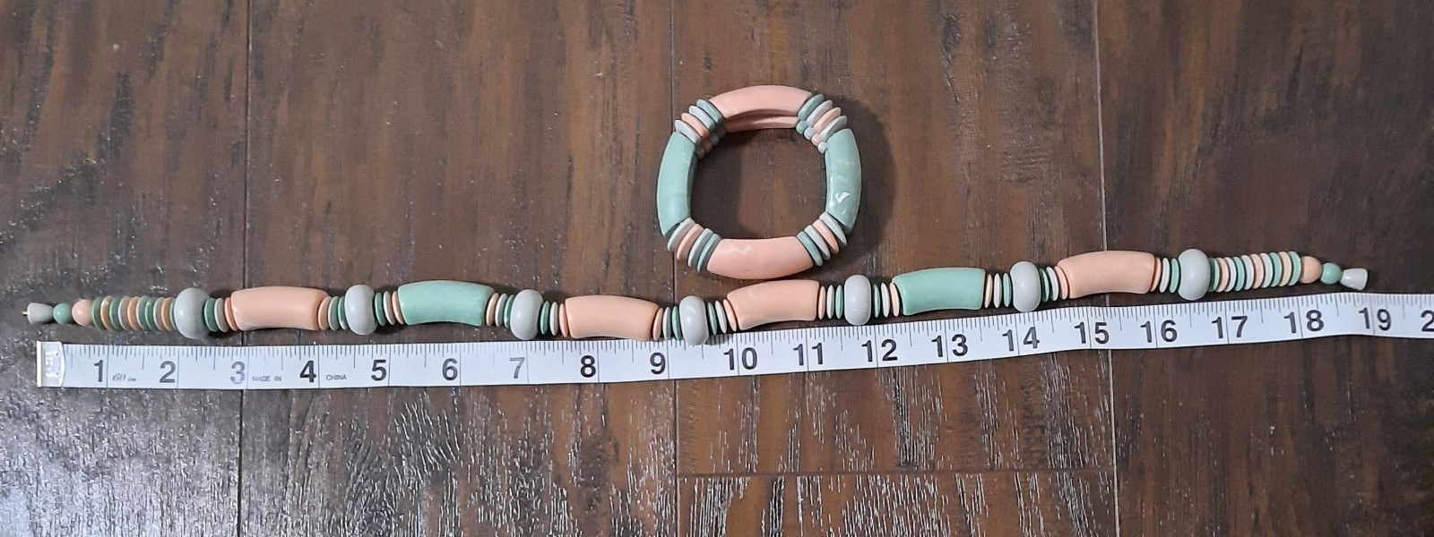 Vintage Avon Sun Bleached Colors Collection Necklace And Bracelet~Excellent Cond