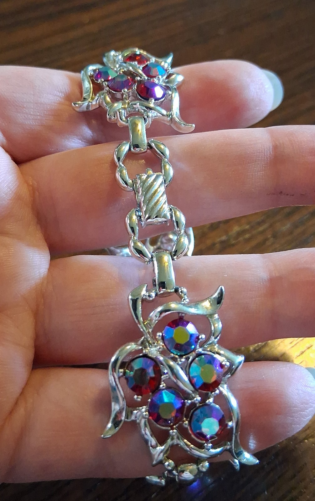 Vintage Sarah Coventry “Dazzling Aurora” Full Set Minor Flaws See Pics/Descript