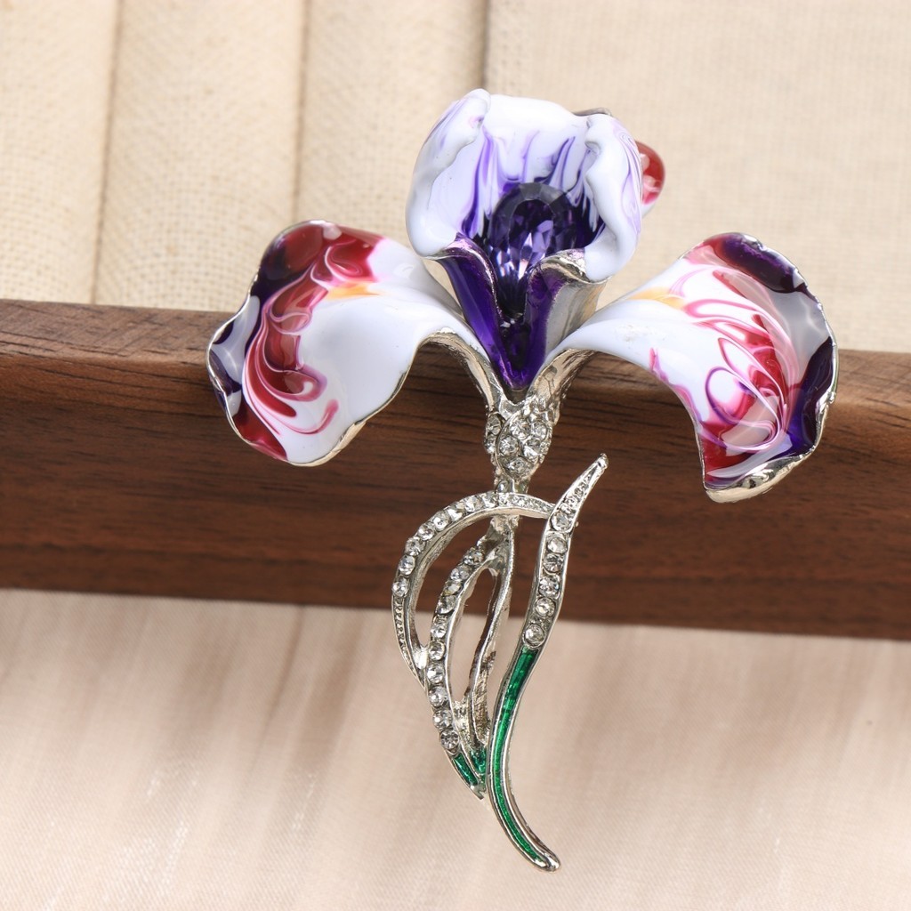 Floral Design Brooch Jewelry Accessories Holiday Party Couple Surprise Gift