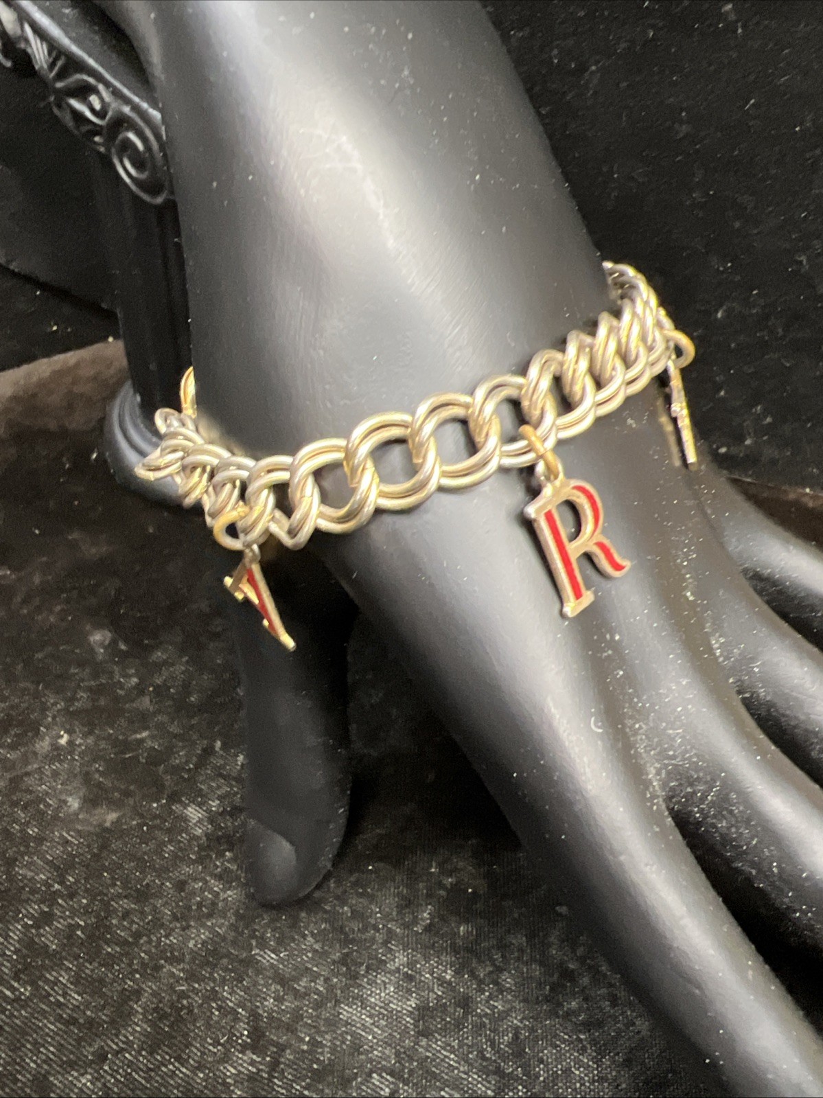Vintage Military CHARM BRACELET US ARMY