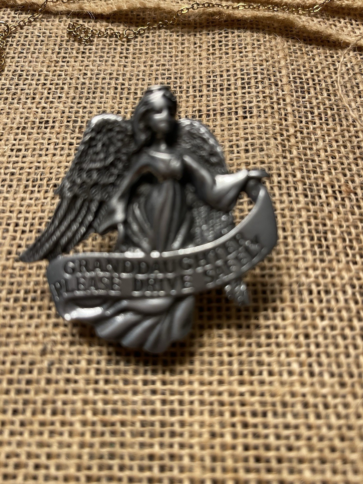 Silver Tone Angel Pin Brooch Christmas Fashion Jewelry Unisex Adults