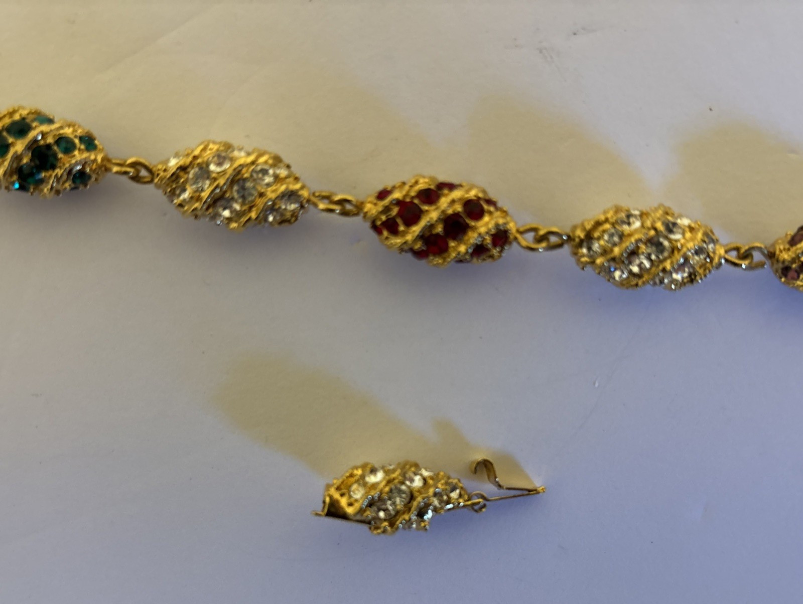 Camrose Kross Reproduction Jacqueline Bouvier Kennedy Gold Tone Bracelet Sparkle