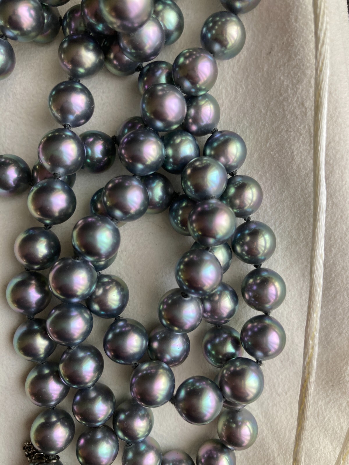 Faux Pearl, 8mm, 33.5″ Necklace