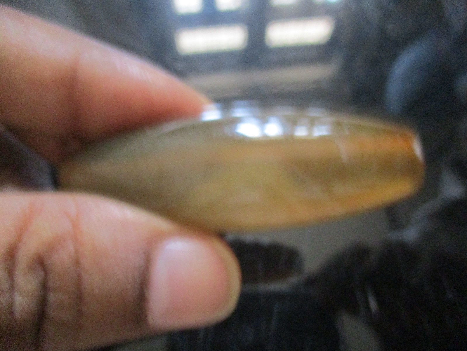 Sulamani Elongated Bead Agate Antique 56 * 20 mm, 29.28 Gms