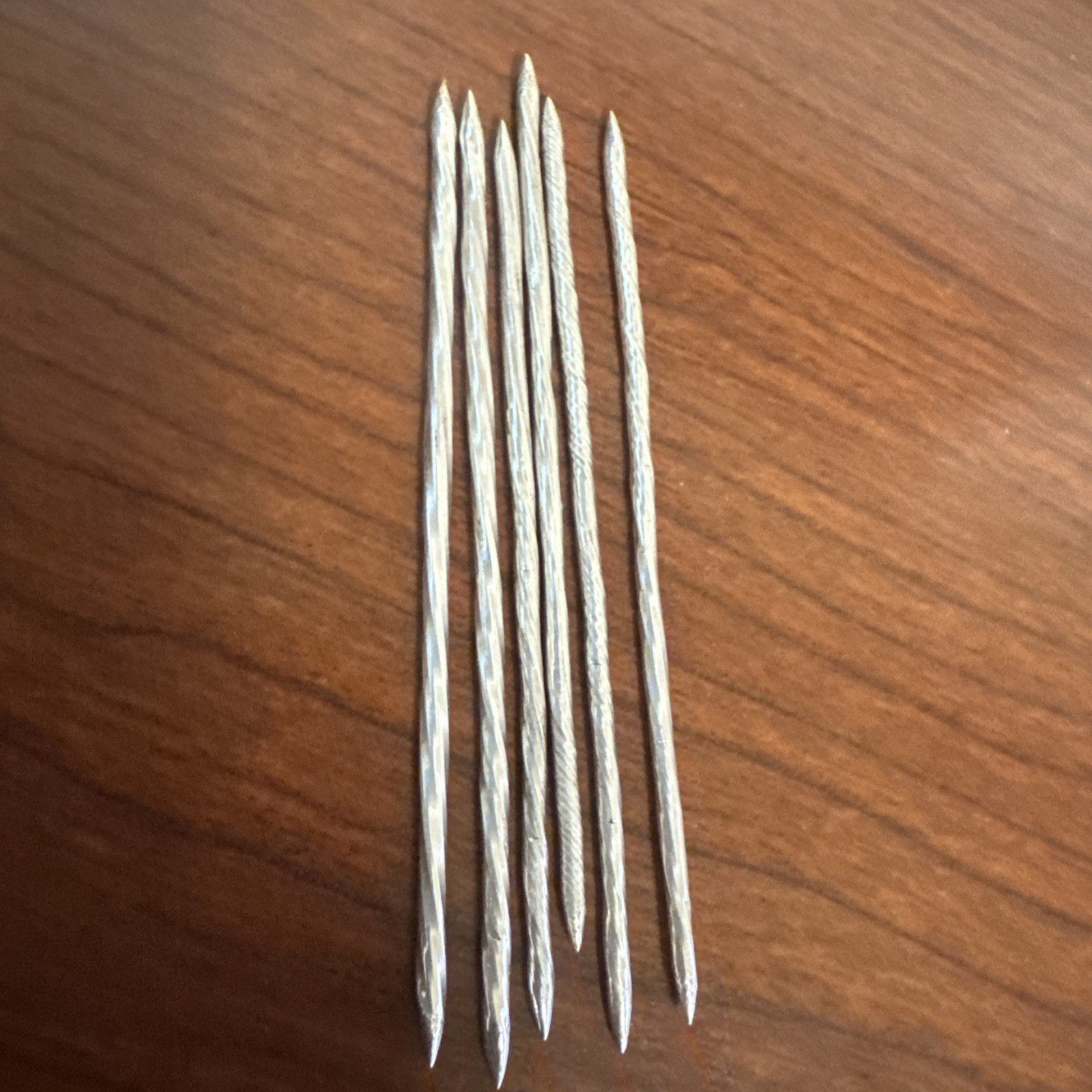 Pure Silver .999 Toothpick, Cowboy Toothpick Single X1