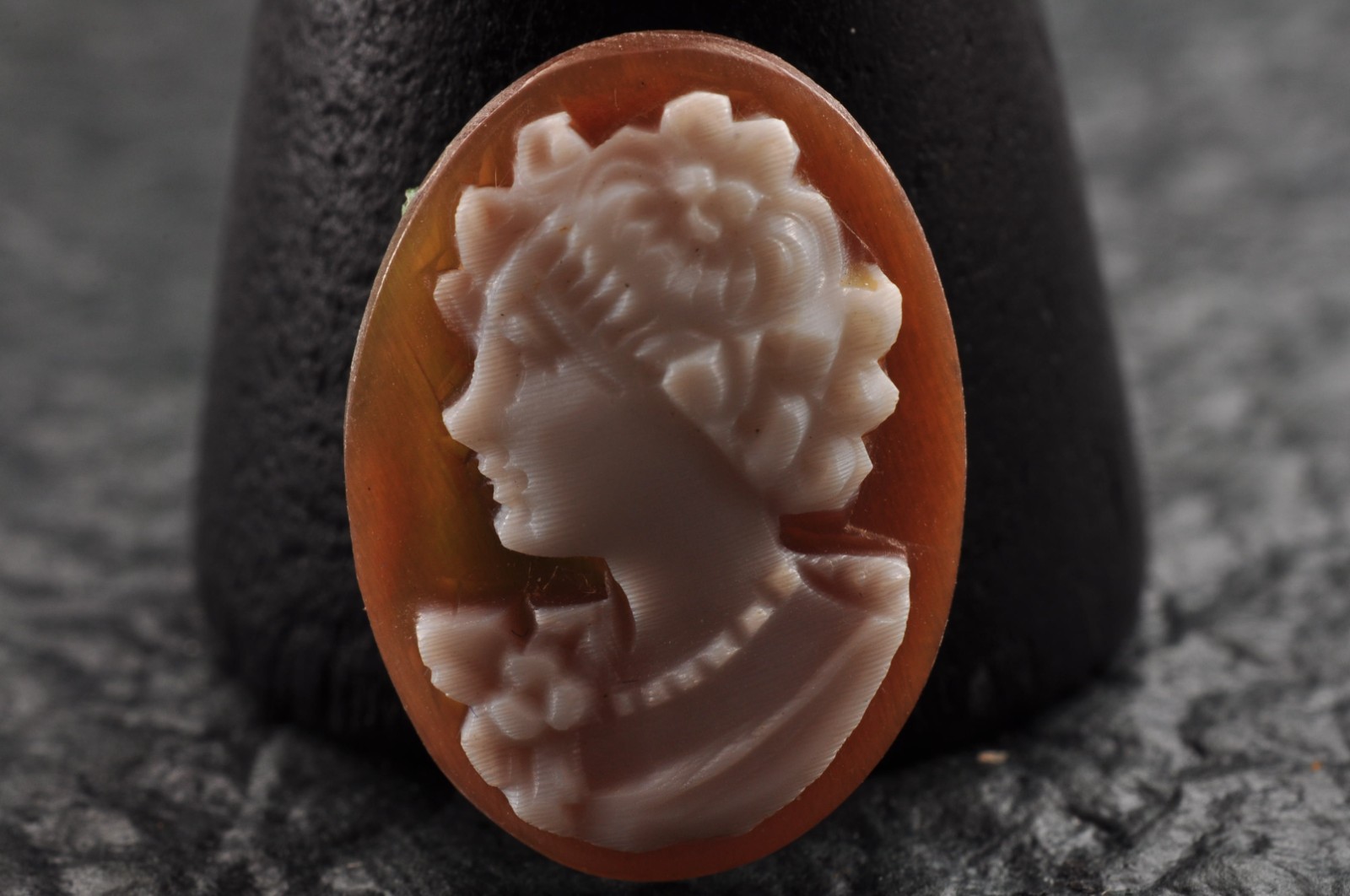 10 items , vintage shell cameo White and brown color (Total 206.0ct) with case.