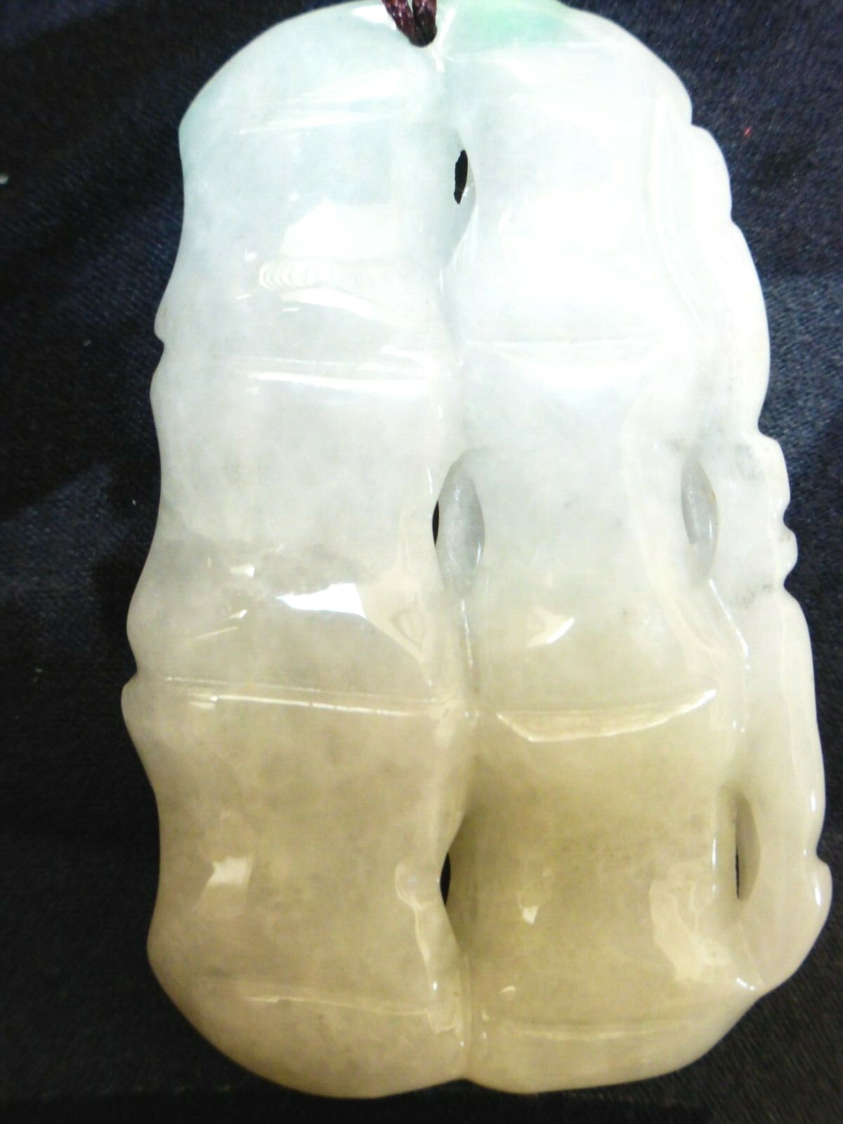 Chinese Natural Carved Jade Pendant