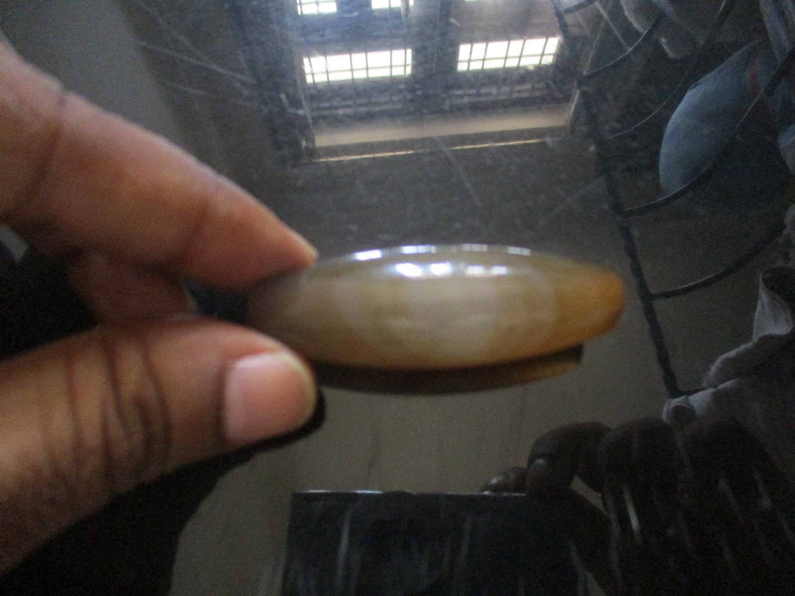 Sulamani Elongated Bead Agate Antique 56 * 20 mm, 29.28 Gms