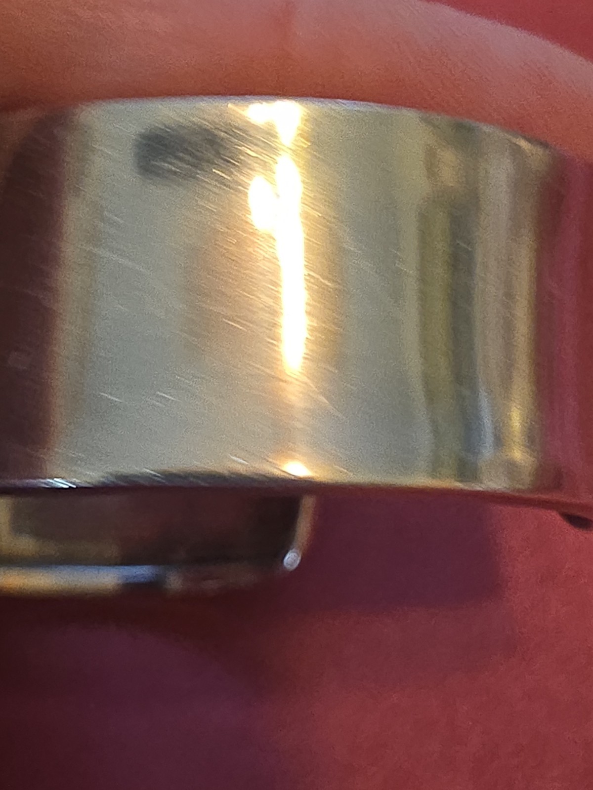 Vtg 70s Modernist Southwst .75″ Wide Sterling 925 Cuff Bracelet & Teal Acrylic?