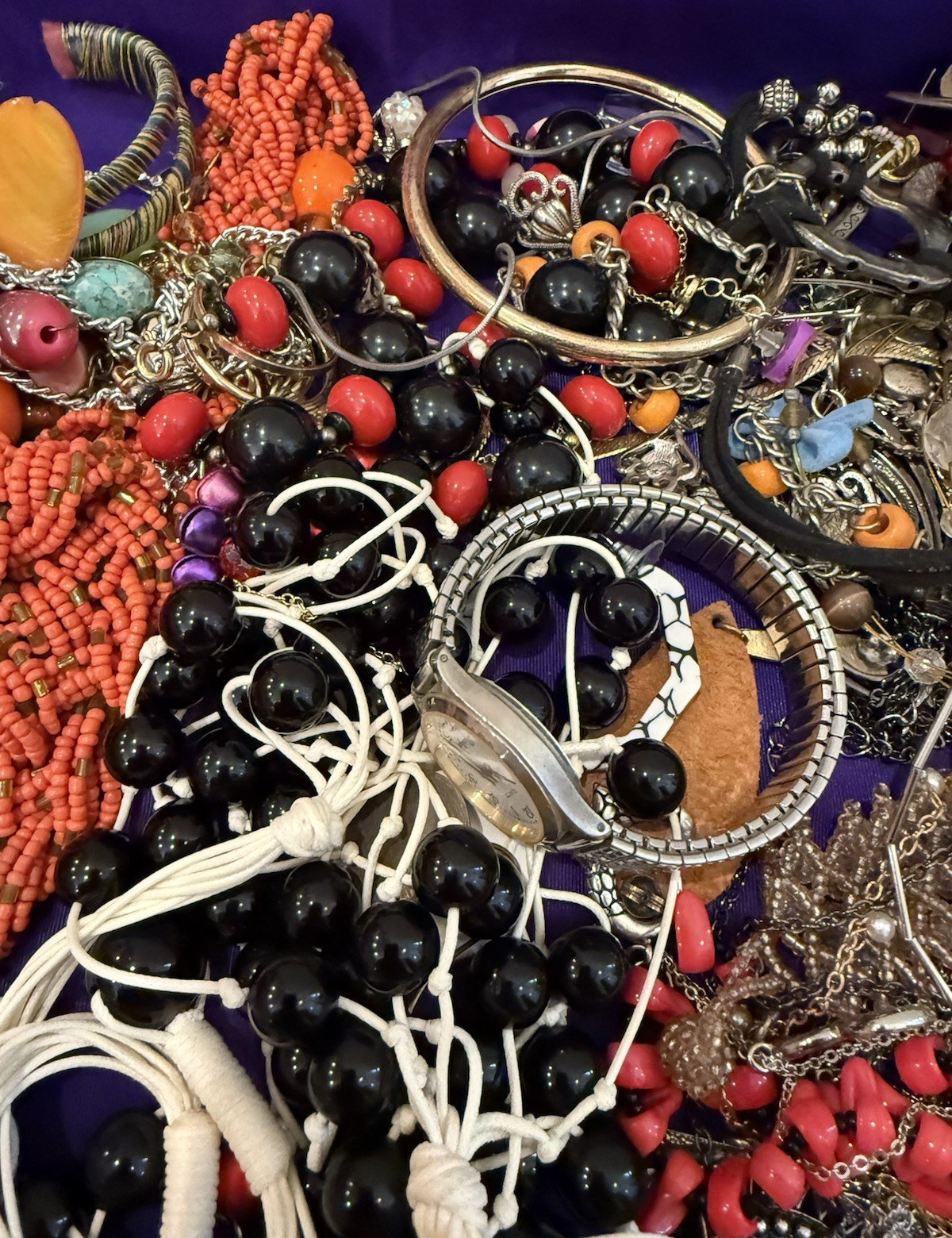 Vintage To Now Unsearched Untested Jewelry Lot X, 5 lb. 8 oz.