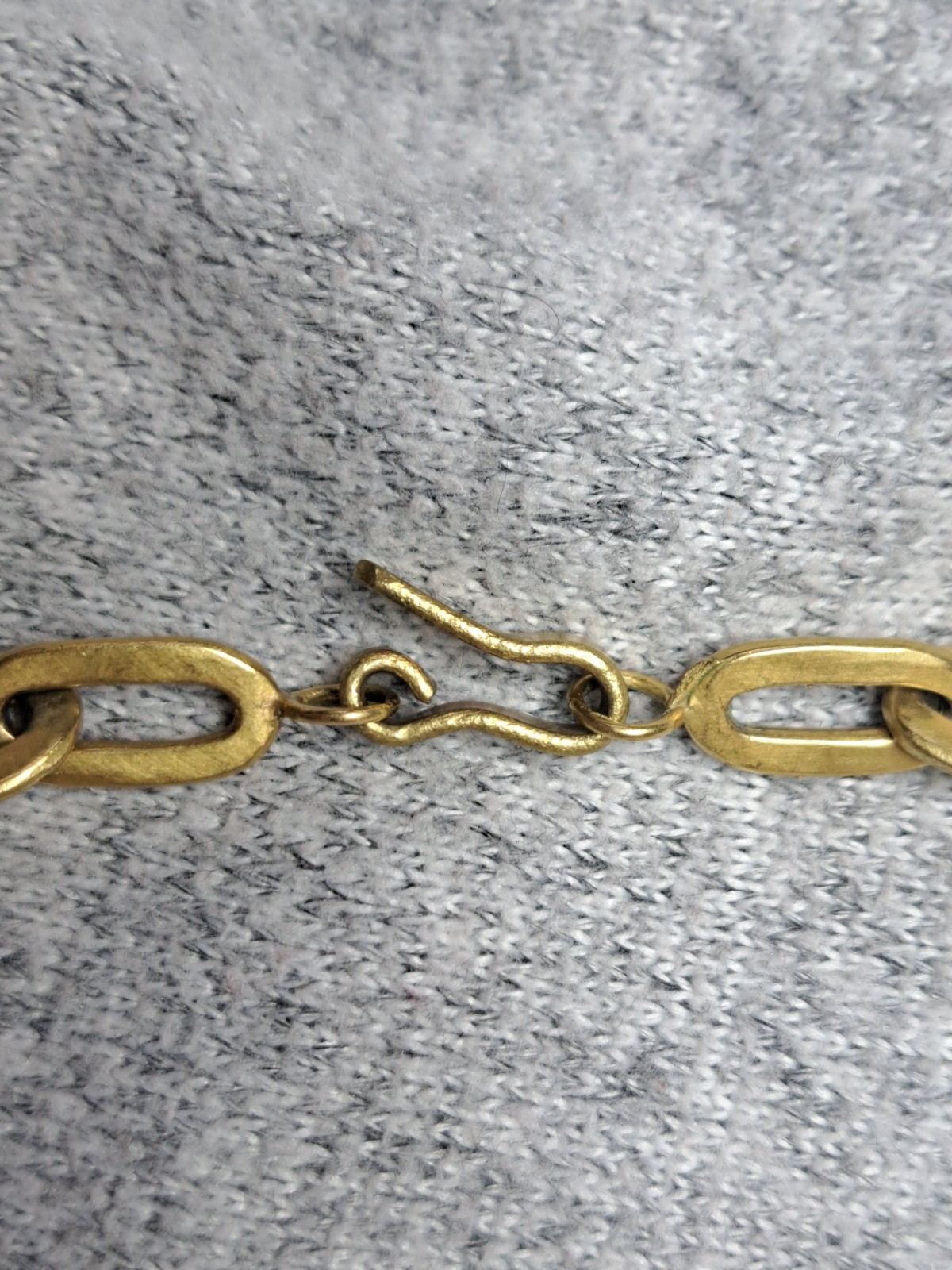 Vtg Kalevala Koru Nukkekääty Doll Chain Necklace 20 Charms Signed RC Rolled Gold