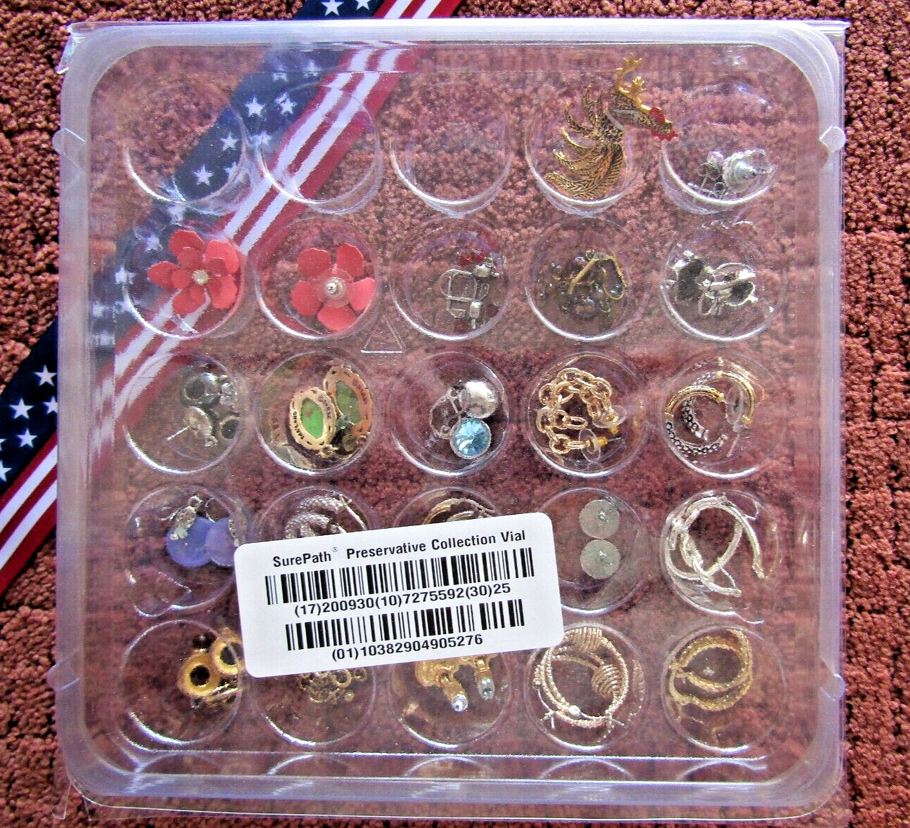 Large set of earrings clean & bright
