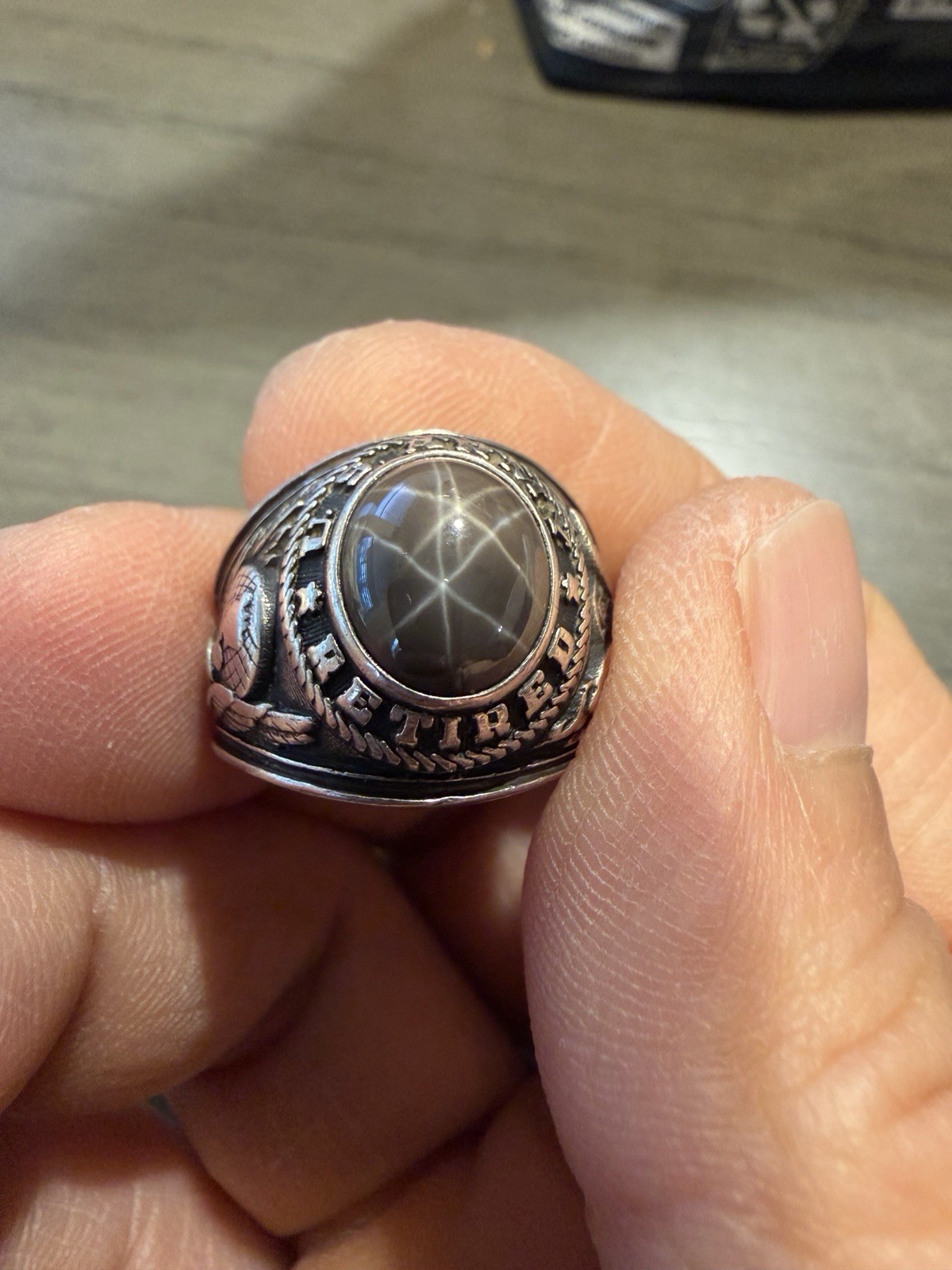 Vintage Military Us Army Returned Class Ring ( 10.4% Palladium)