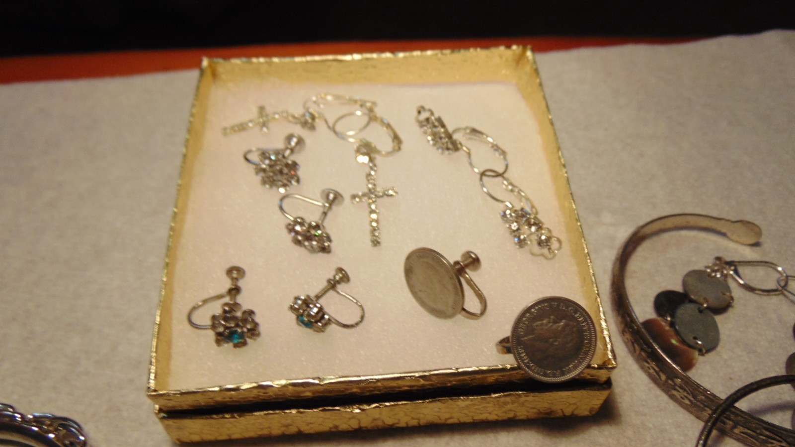 Vintage, Junk Drawers, Costume Jewelry Lot, All Wearable No Missing Stones