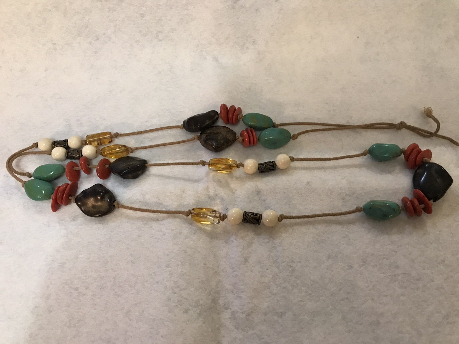 Vintage Jewelry-2 Necklaces-1 Coldwater Creek-1 Unknown