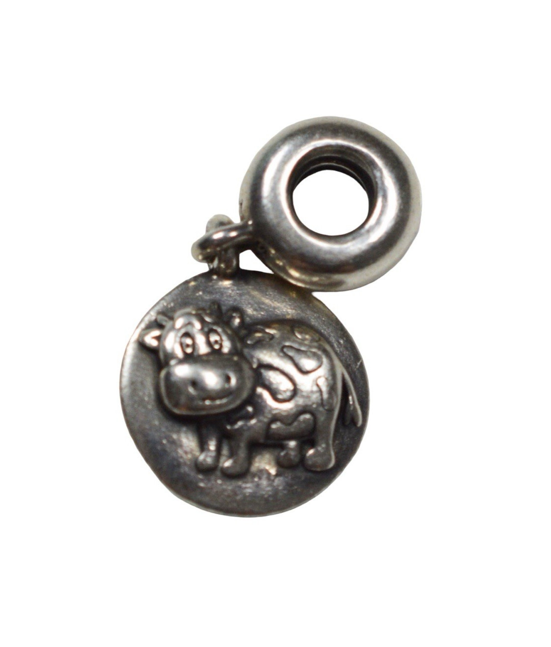 PANDORA ALE S925 Sterling Silver Lunar Year of the Cow Dangle Charm