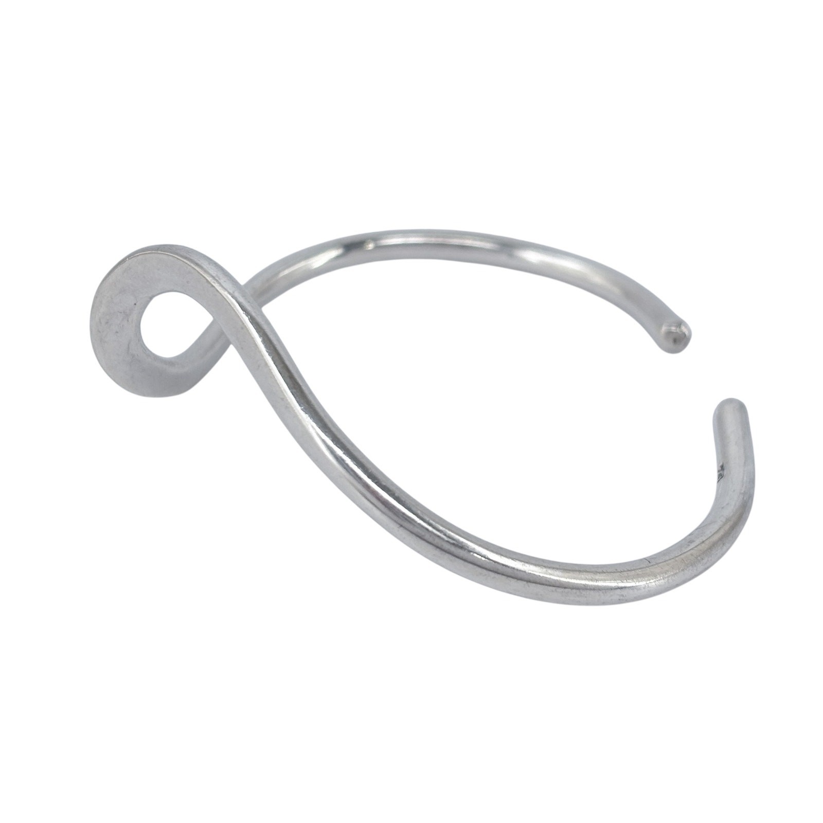 Vintage Sterling Silver 925 | Twisted Wire Cuff Bracelet | 6.75″