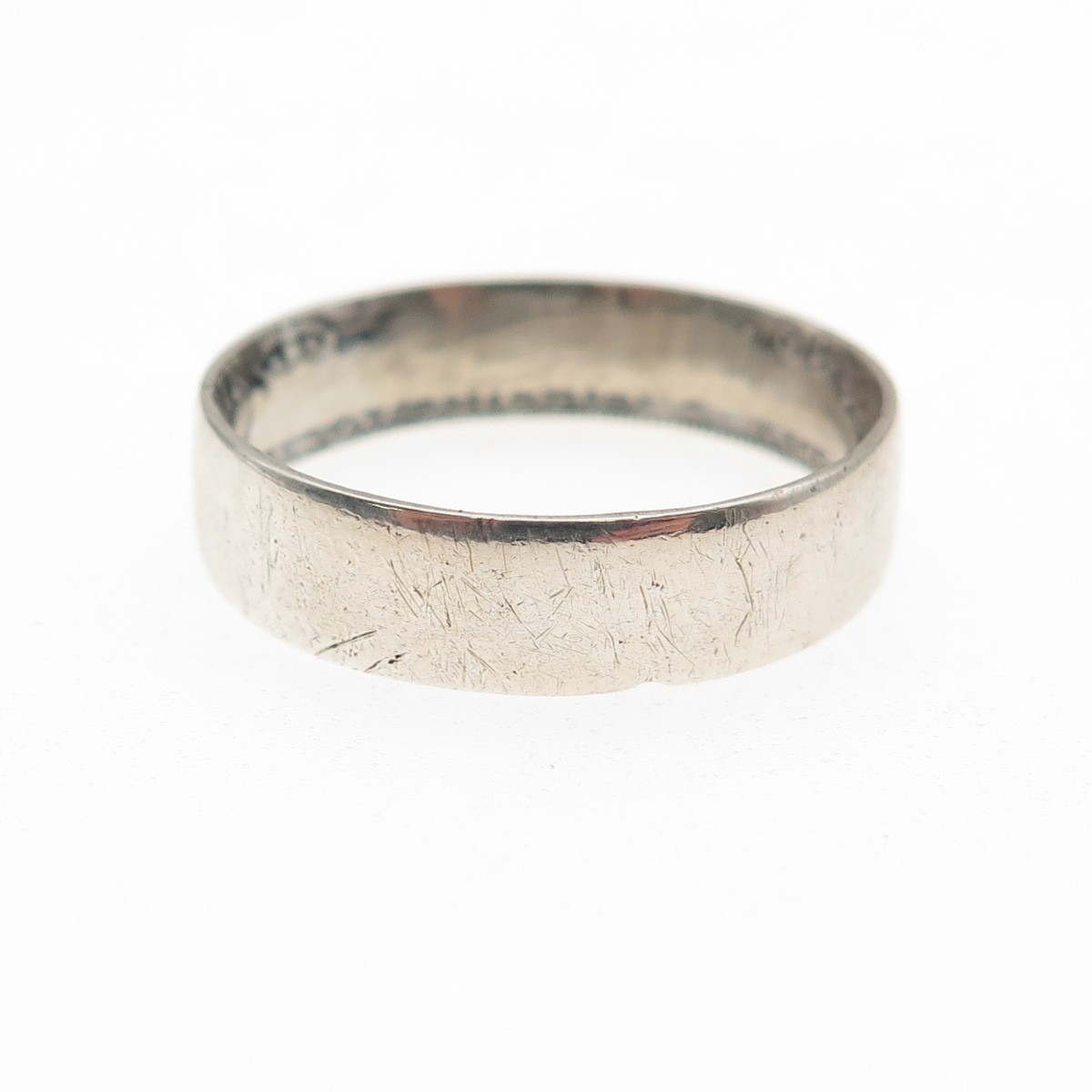 925 Sterling Antique 1911-1936 Australia 1 Florin – George V Coin Ring Size 9.75