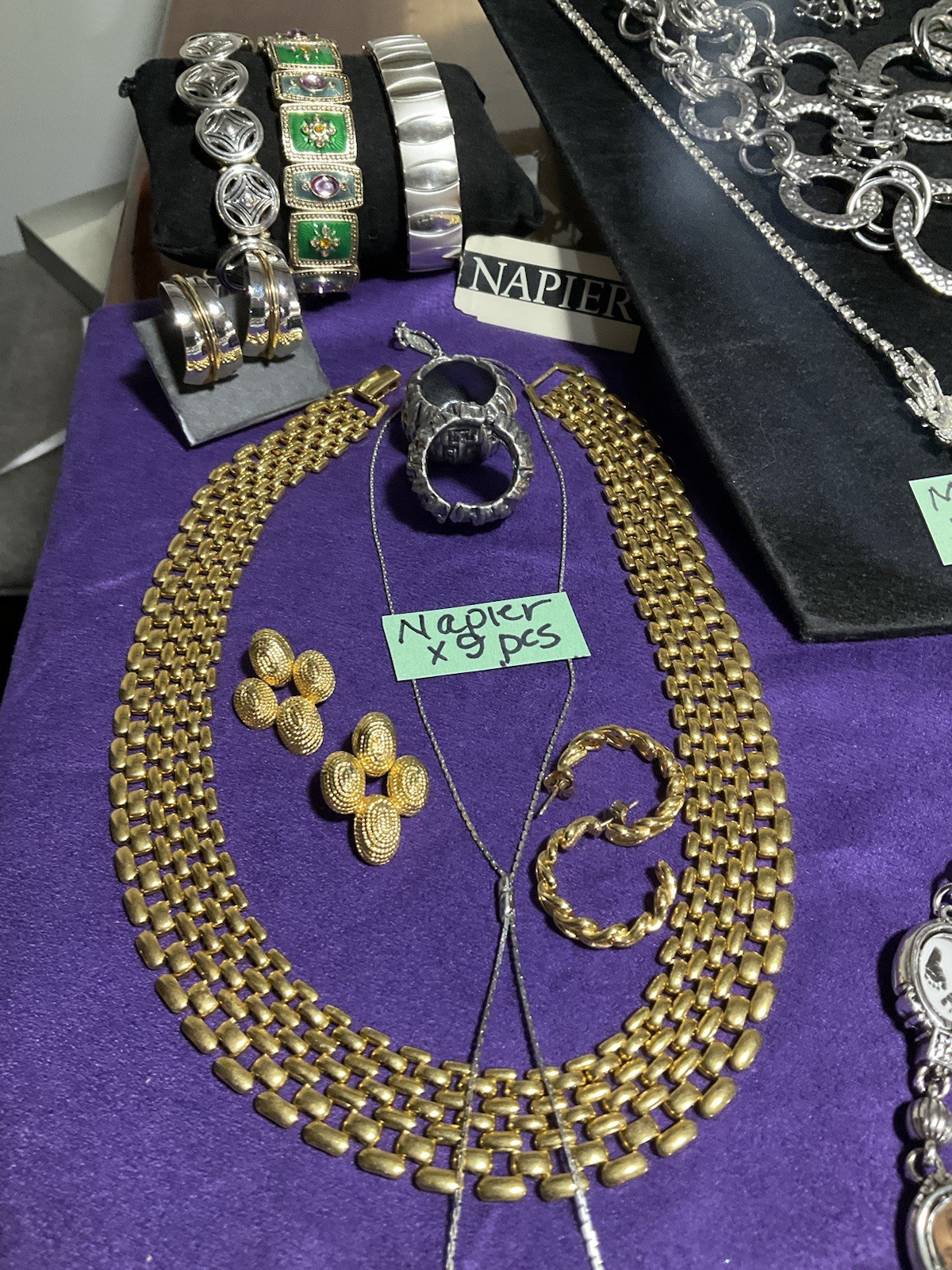 Vtg High End All Designer Signed Jewelry Lot 167 Pcs. All Wear Dior, Monet. ++