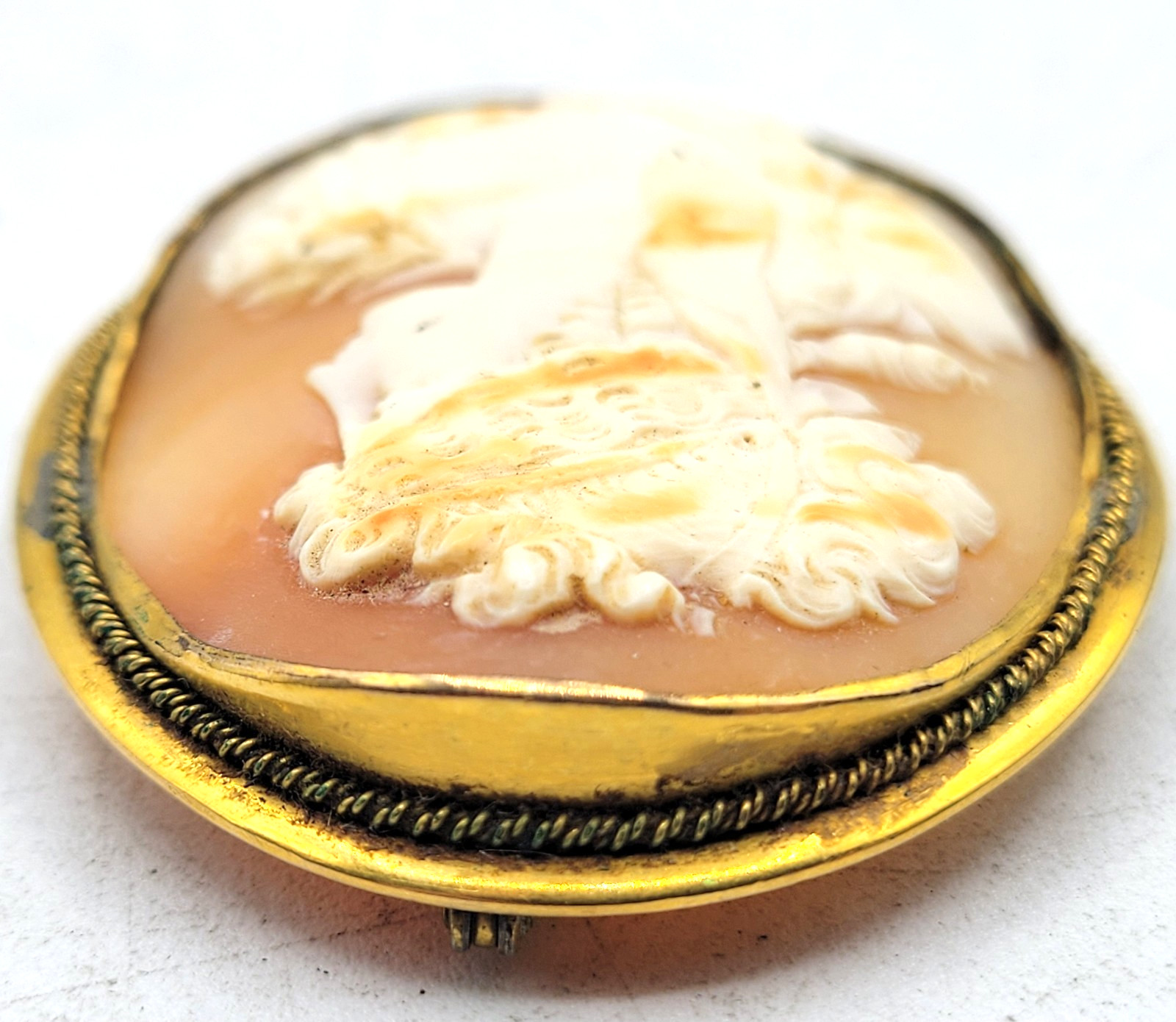 Vintage Carved Shell Cameo