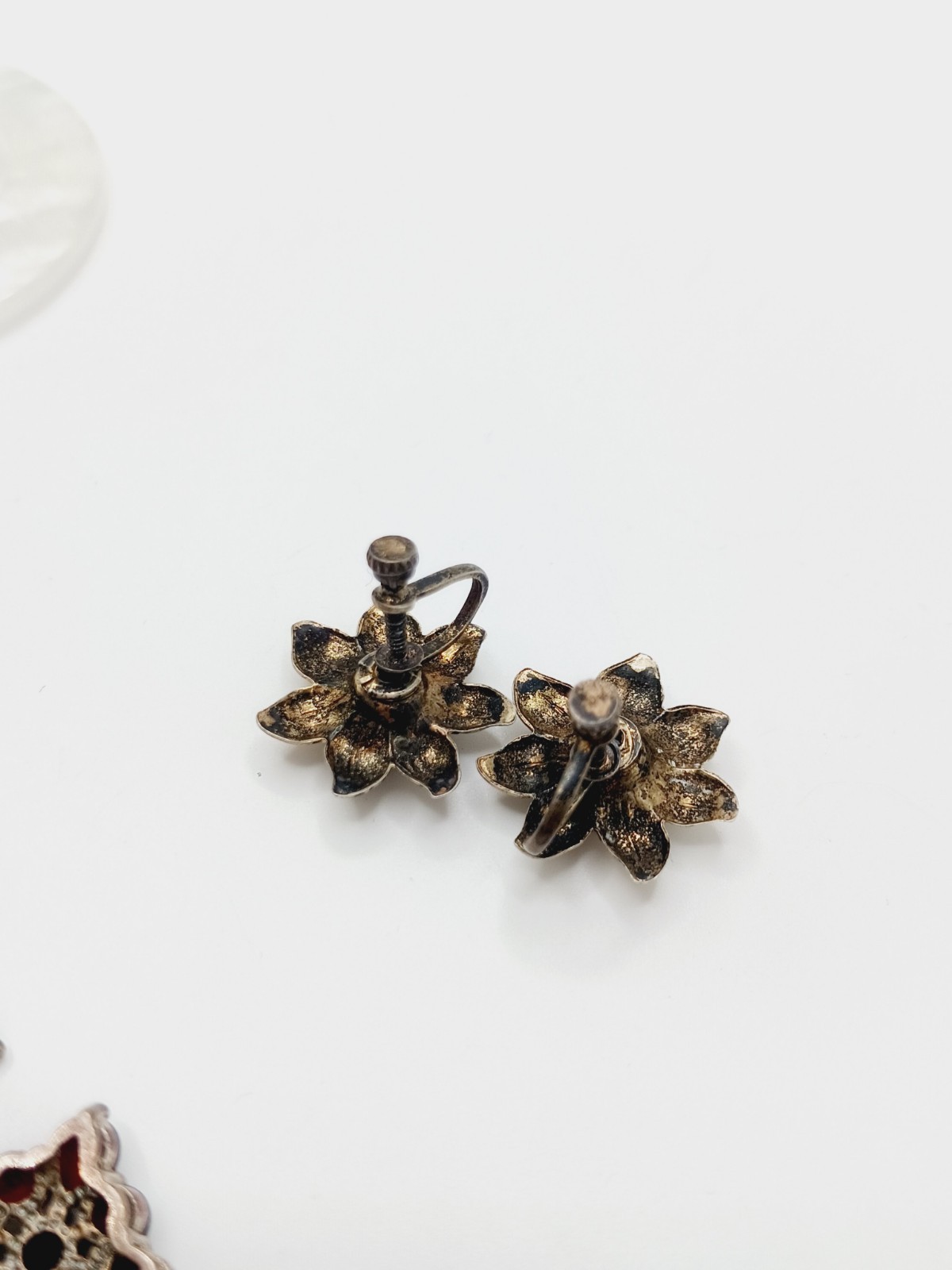 Lot Vintage Sterling Silver Jewelry for Repair cherub flower rattle webster 25g