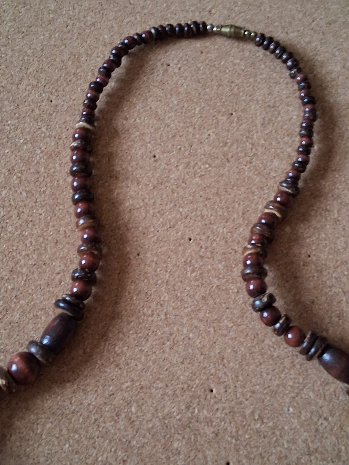 Vintage African Safari Style Statement Piece With Hand Carved Animals And Beads