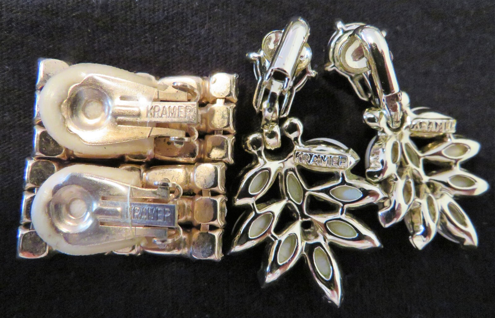 VINTAGE LOT 9 Signed Earrings RARE Kramer Renoir Matisse C. Stein Monet Coro