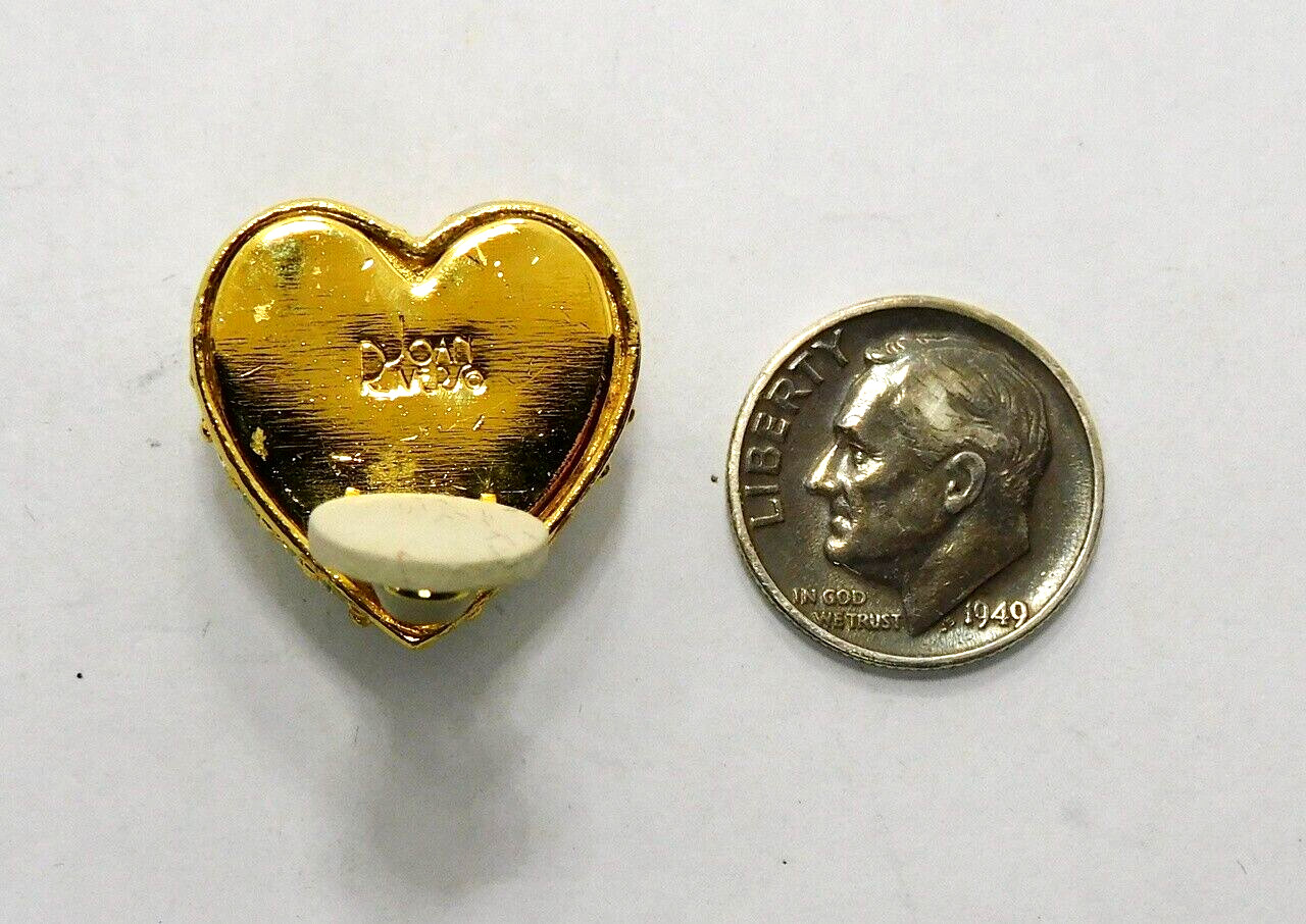 Joan Rivers Crystal Pave Sliding Ball Pendant Necklace and Heart Clip Earrings