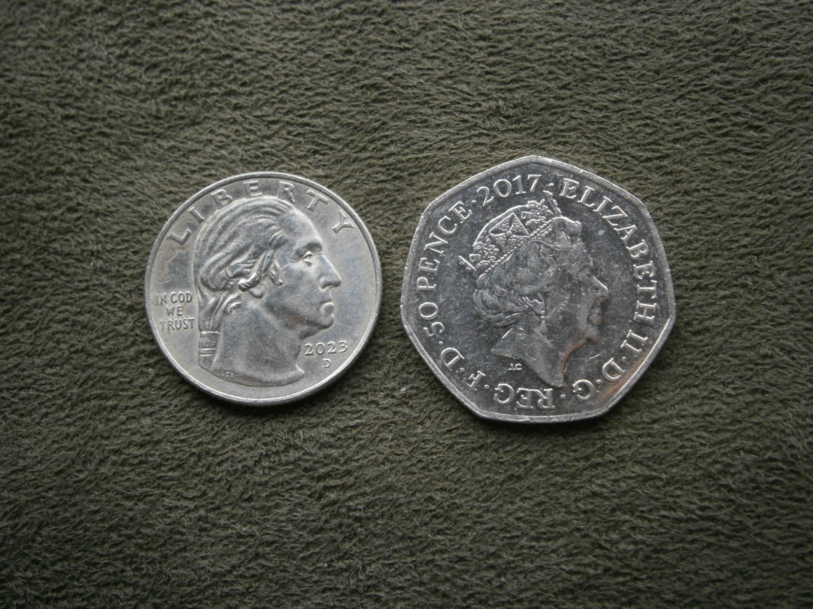 Tom Kitten Beatrix Potter UK Queen Elizabeth II 50 Pence Coin 8.0g ~ 2017