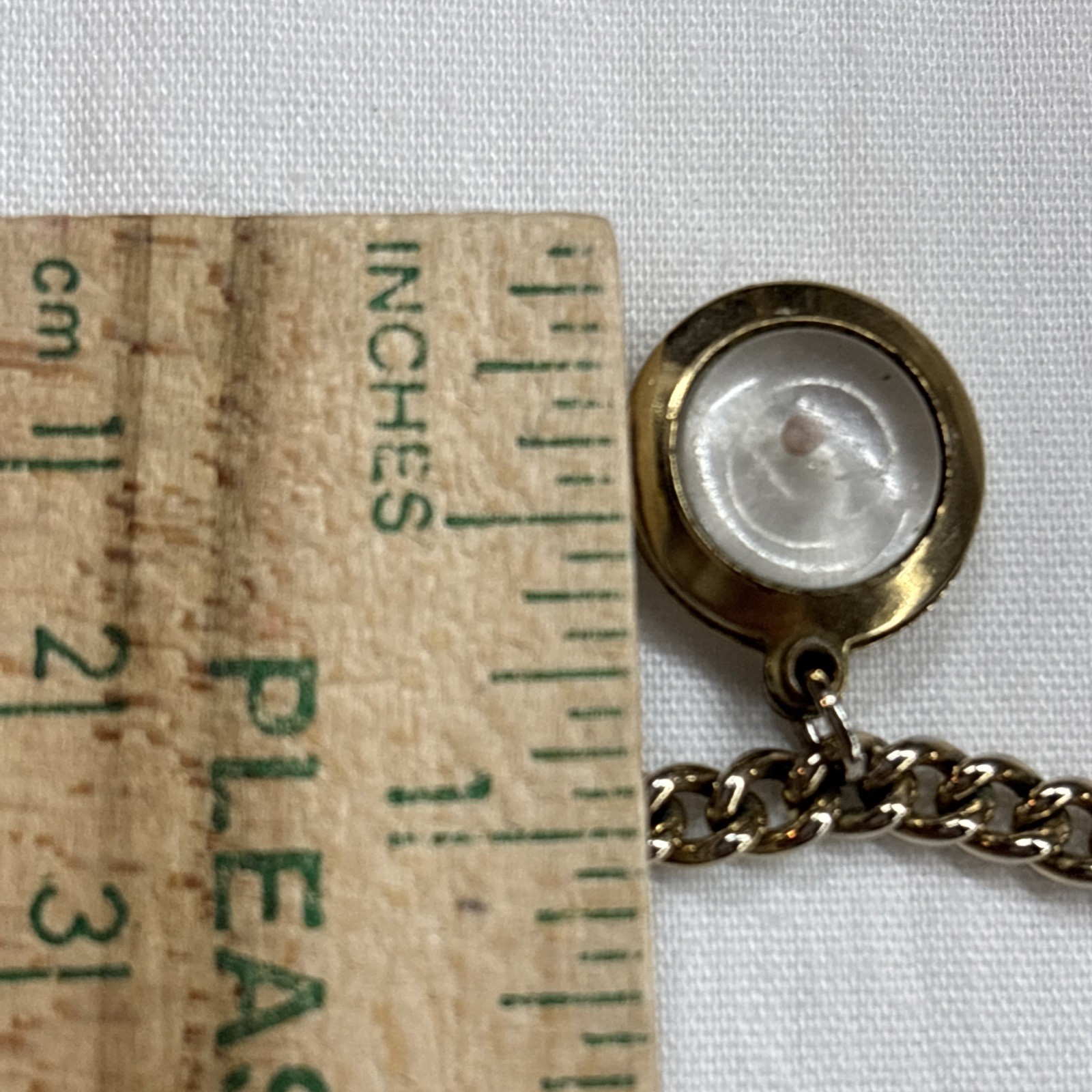 Vintage Mustard Seed Charm Bracelet 7” Used See Pictures