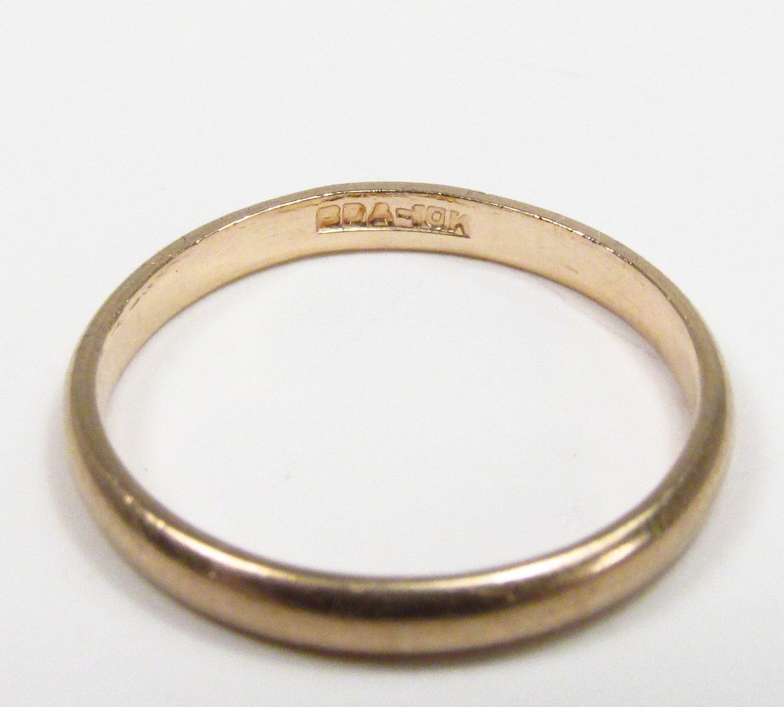 Vintage BDA Budlong Docherty & Armstrong USA 10K Gold Baby Childs Ring Sz 1.5