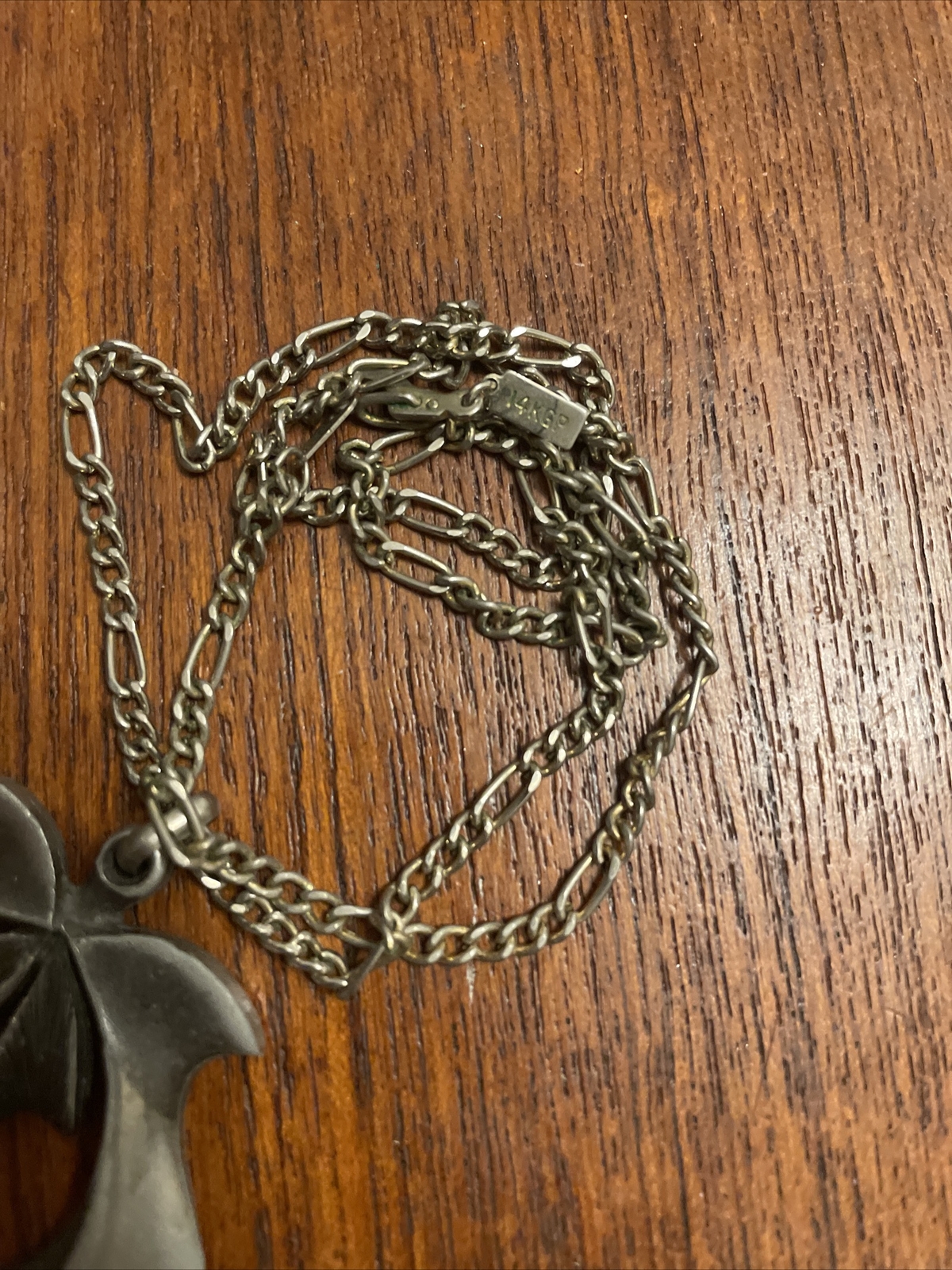 Vintage Eivind Hillestad EH Norway Pewter Necklace