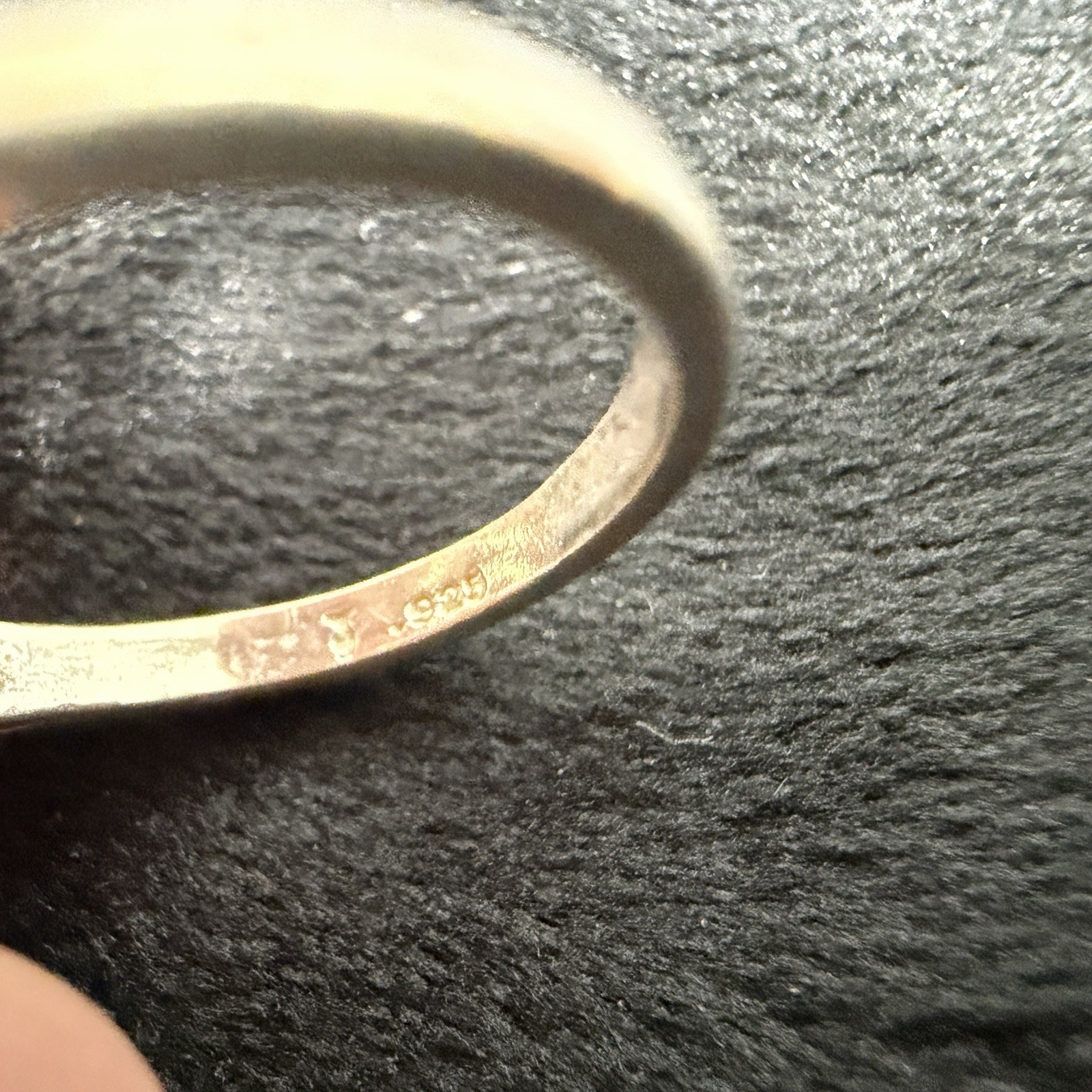 Vtg Sterling Silver Ring .925 Sz 7 Large Marquis Pink Stone Cocktail Statement