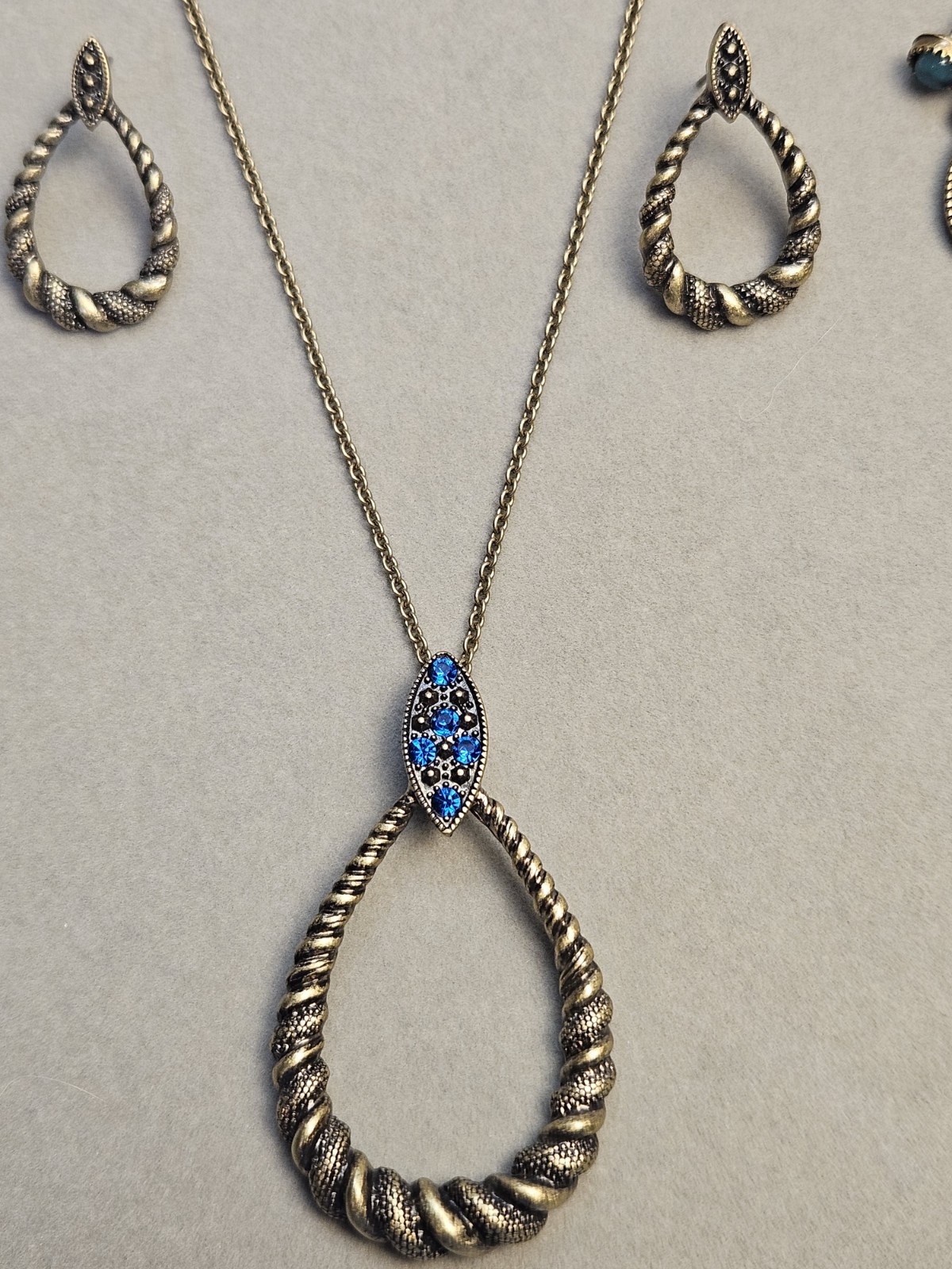 Vintage AVON Necklace Earring Sets Lot Of 3 Sets