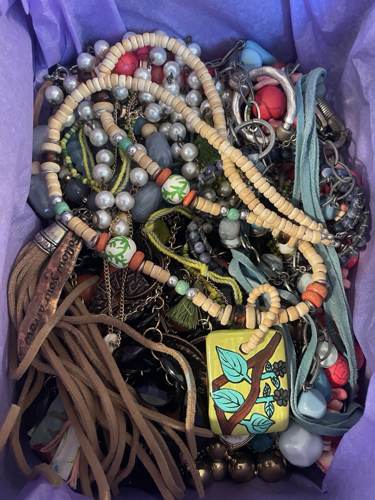 Lot 86 Vintage To Now Jewelry To Wear Sell Or Repurpose – 5.5 Lbs
