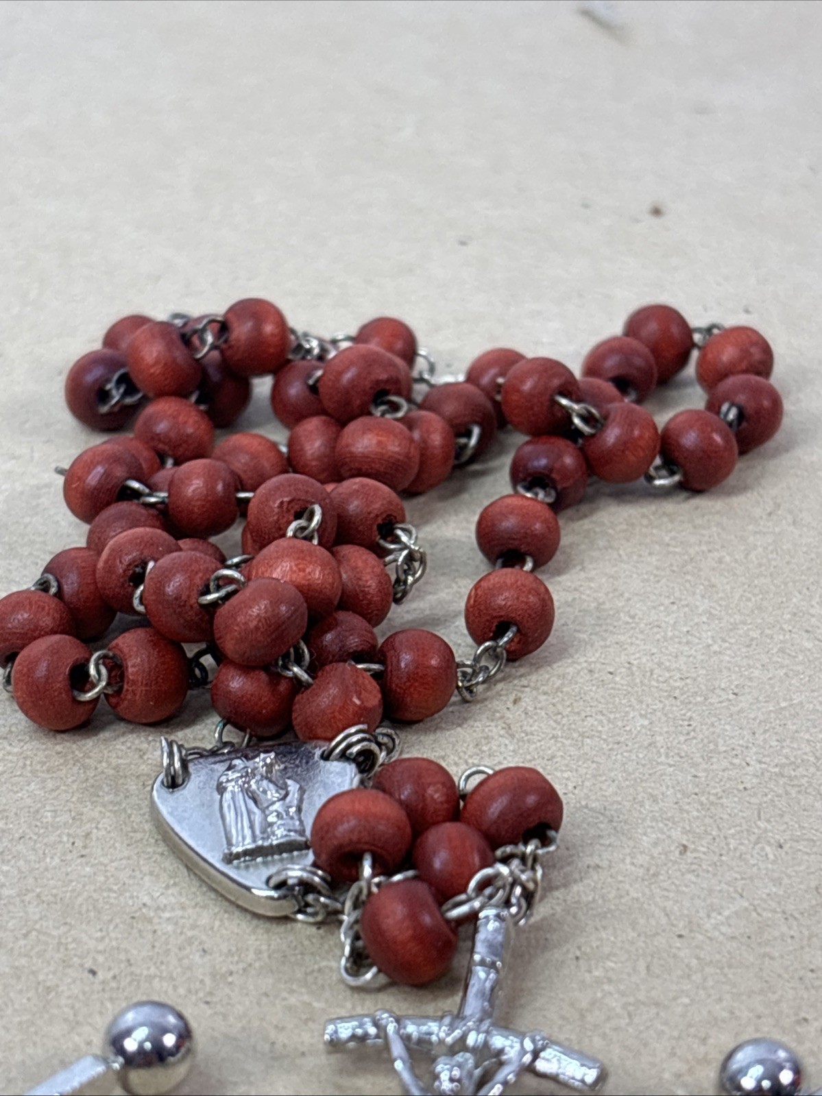 Small Lot of Jewelry Bracelets, Necklaces, & Rings. Religious and Other Styles