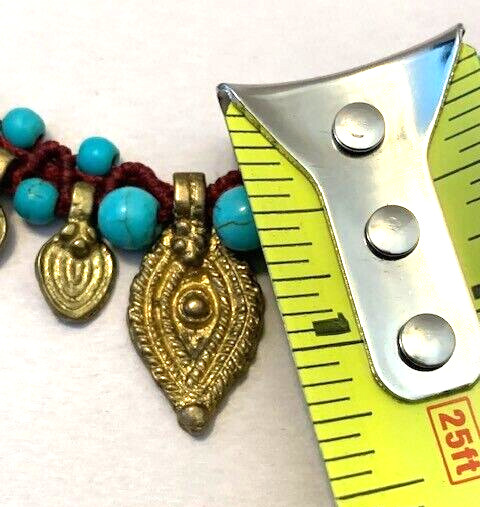 Statement Necklace Handmade Paulina Barcelona OOAK Boho Ethnic Adjustable Spain