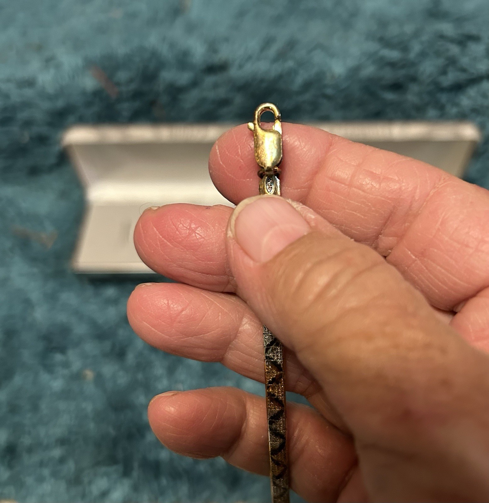 Vintage .925 Sterling Silver Bracelet made in Italy