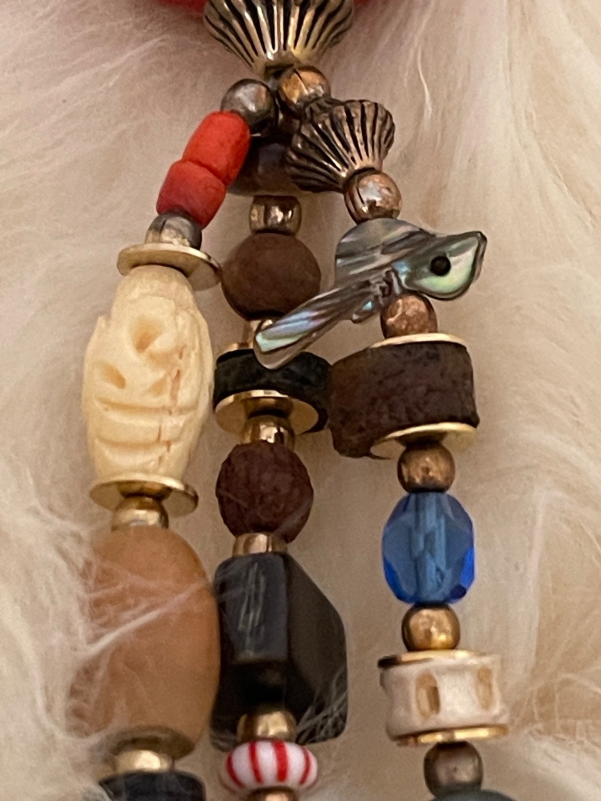 Vintage Necklace – Beads from Around the World