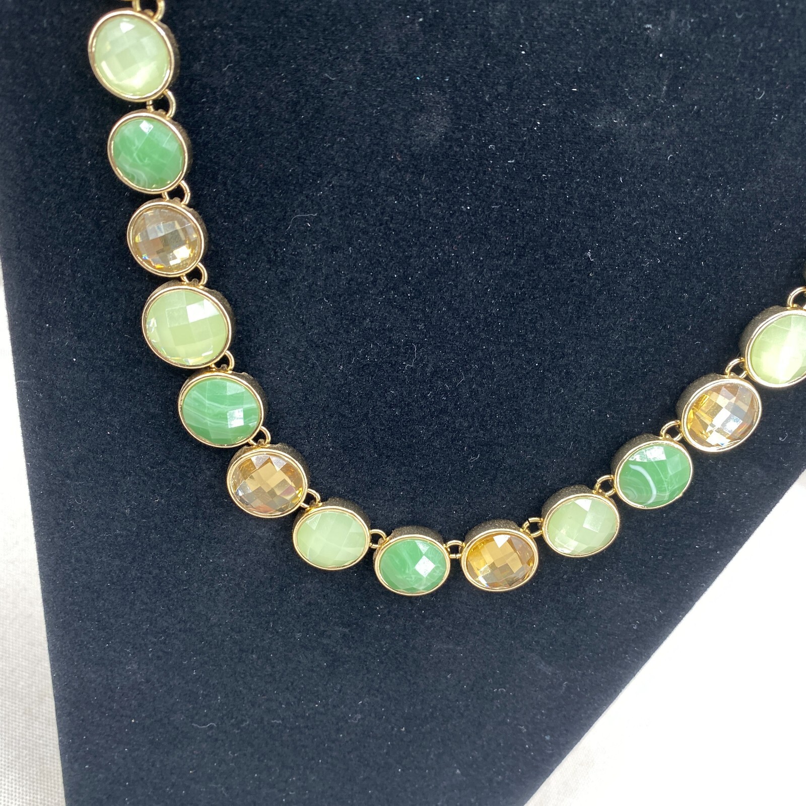Costume Jewelry Lot of 4 with Assorted Colors/Sizes Necklaces