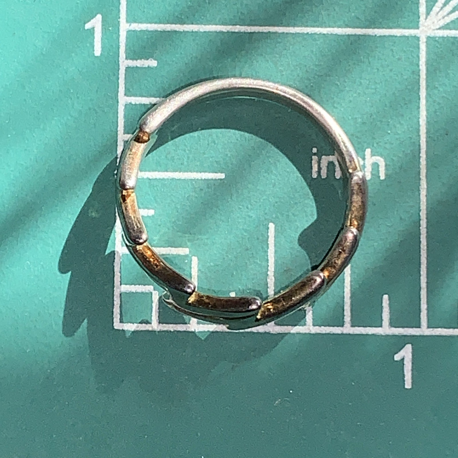 STERLING SILVER .925 Lot Ring MM39 Size 9 Adjustable Lighting Bolt DC The Flash
