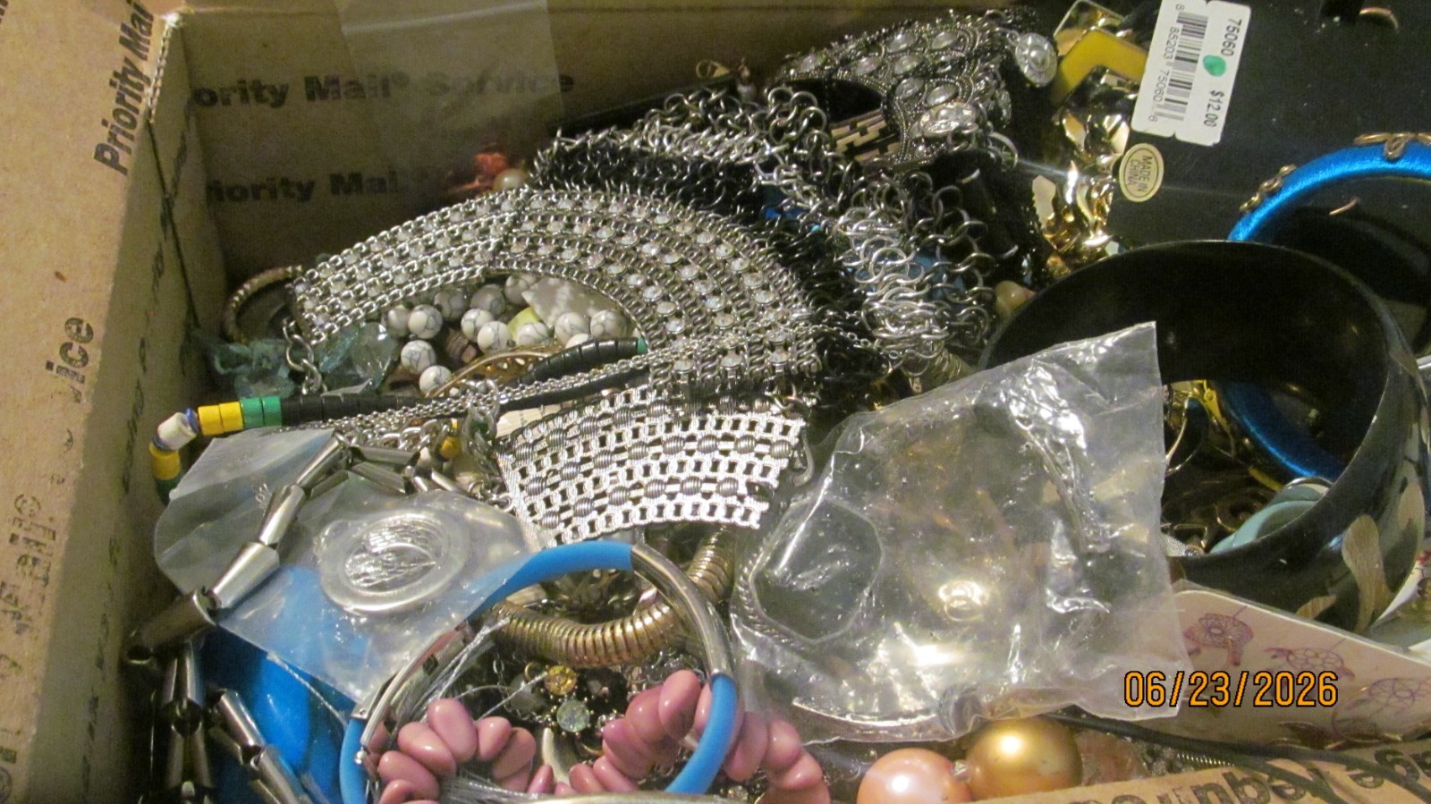 New/Vintage 10 lb junk drawer + good wearable jewelry