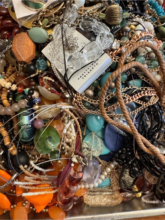 1 Lb of Assorted Jewelry Costume Mystery Resalable All Wearable BUY 3 GET 1 FREE