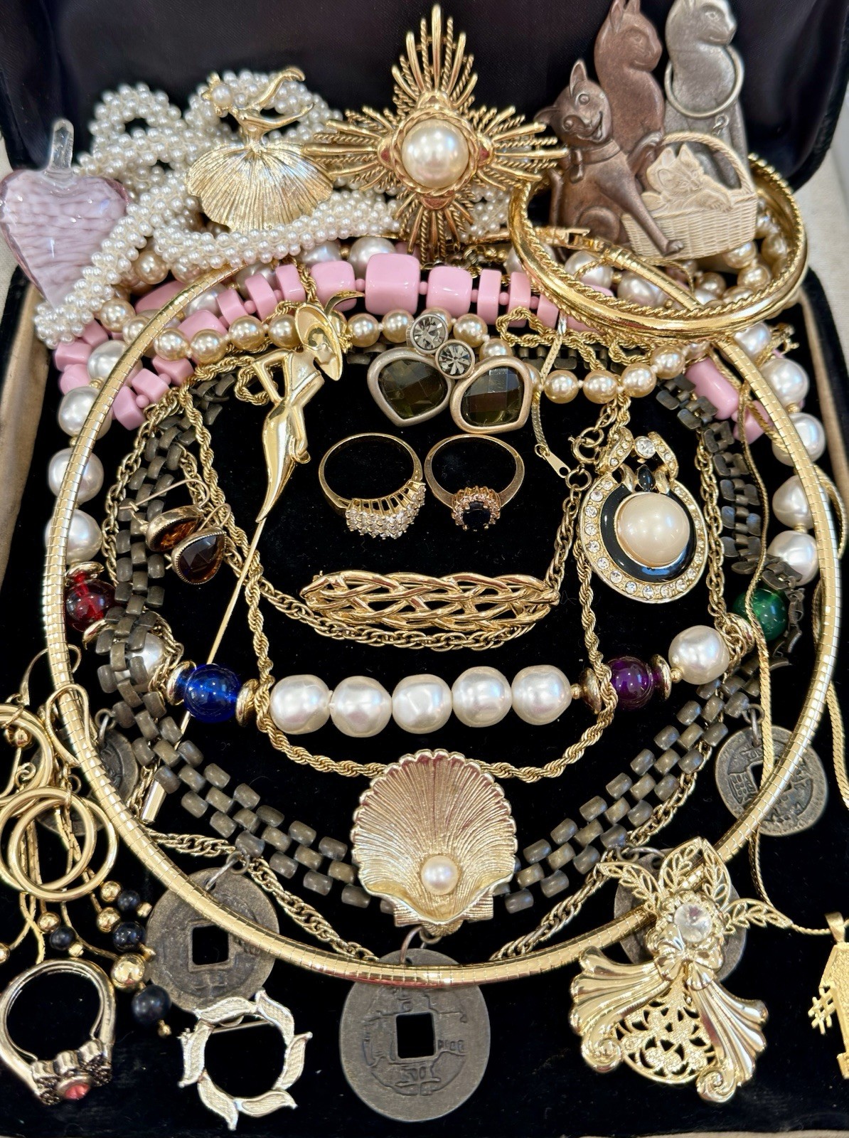 Vintage Estate Costume Jewelry Lot! MONET, NAPIER and more!
