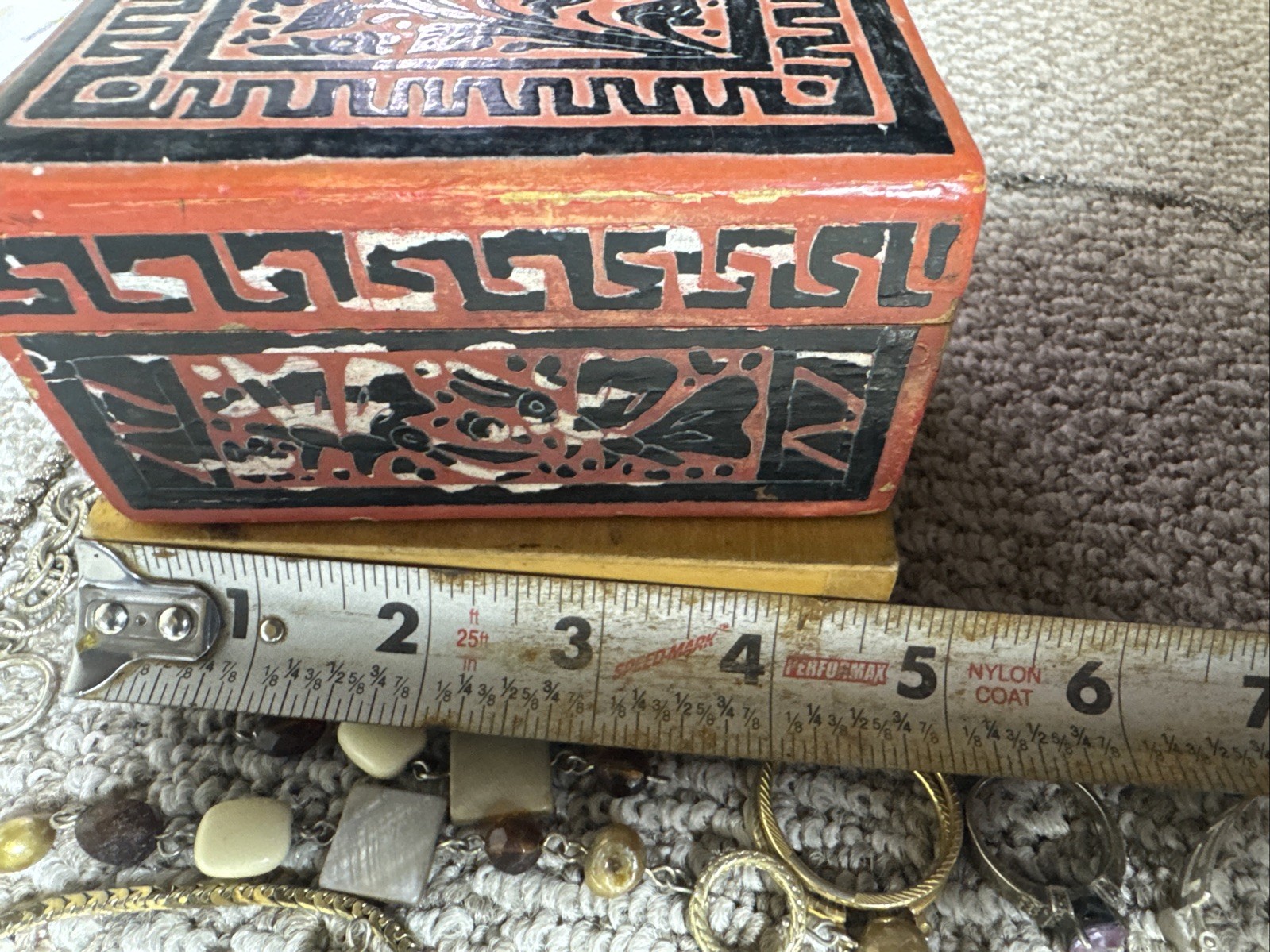 ESTATE FIND – COSMETIC JEWERLY WITH TWO JEWERLY BOXES – OVER 1 LB