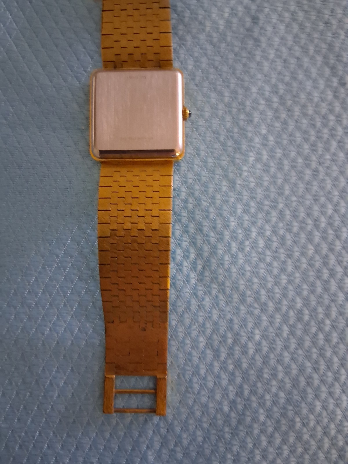 Lord Elgin Quartz Watch Gold Tone Vintage