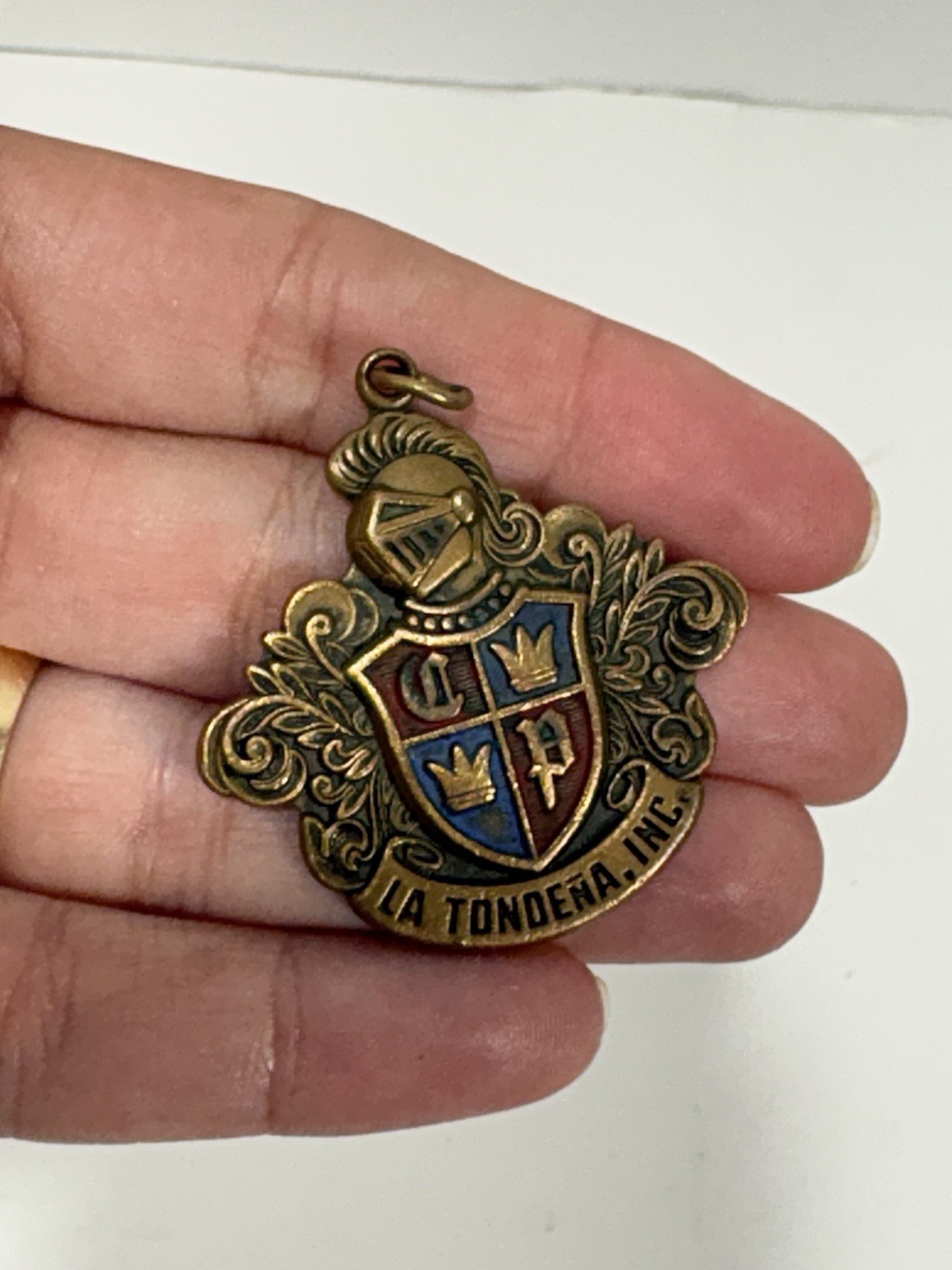 VINTAGE La Tondena Inc Distillery CHARM Pendant Suarez Bros Philippines