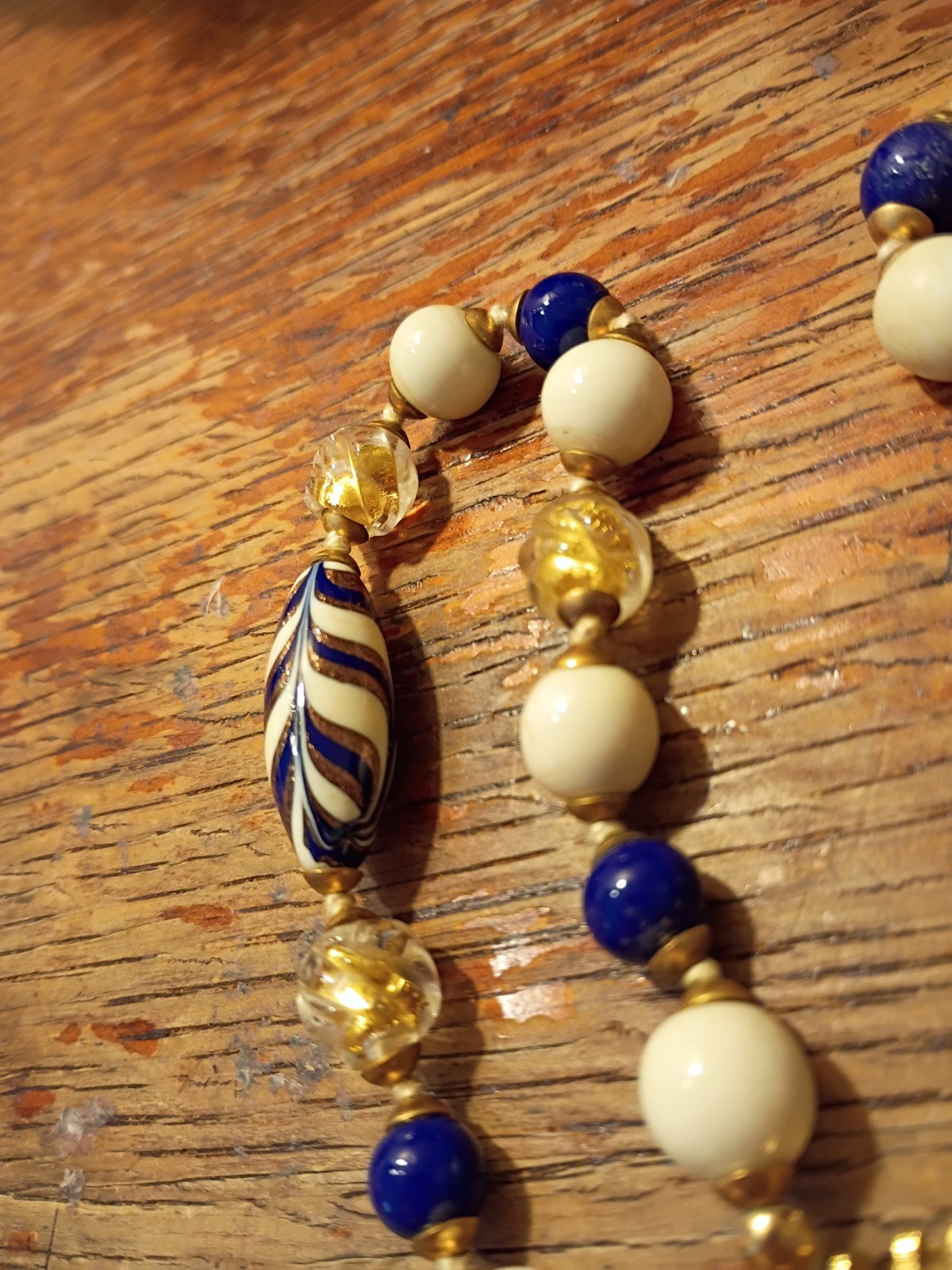 Murano Art Glass Beaded Necklace