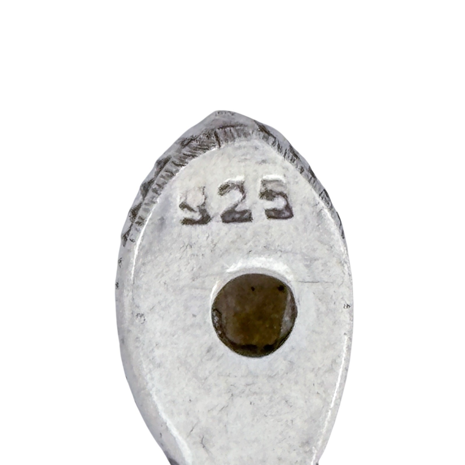 Vintage Sterling Silver 925 | Southwest | Green Amethyst Prasiolite Pendant